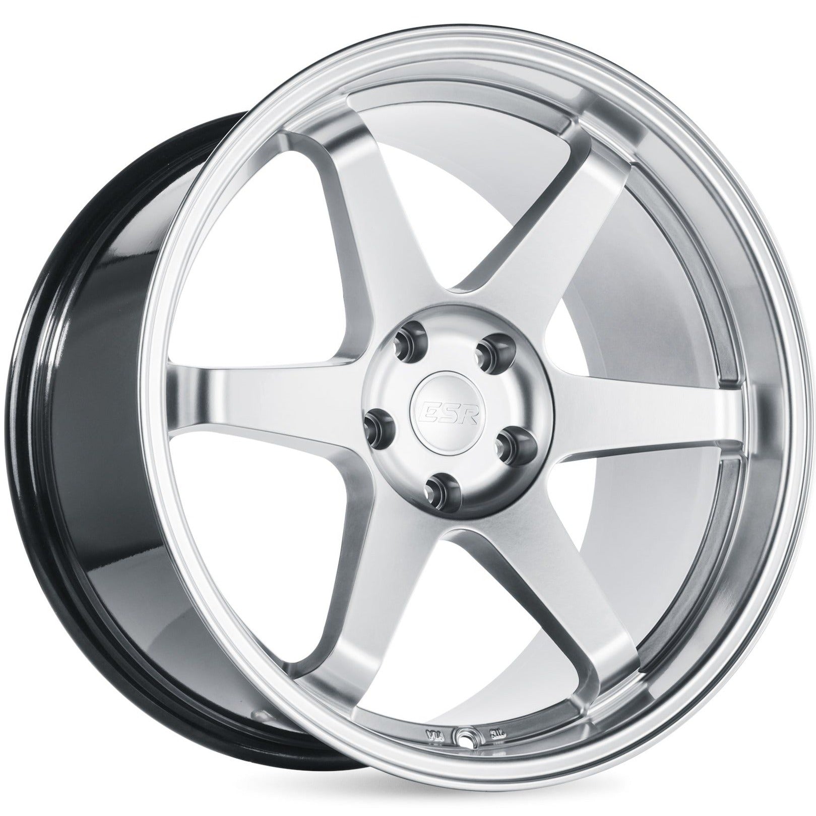 ESR SR07 Hyper Silver 18x10.5 +22 5x100mm 72.6mm ESR SR07 Hyper Silver 18x10.5 +22 5x100mm 72.6mm