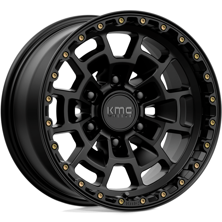 KMC KM718 Summit Satin Black - 17x8.5 | +18 | 6x135 | 87.1mm