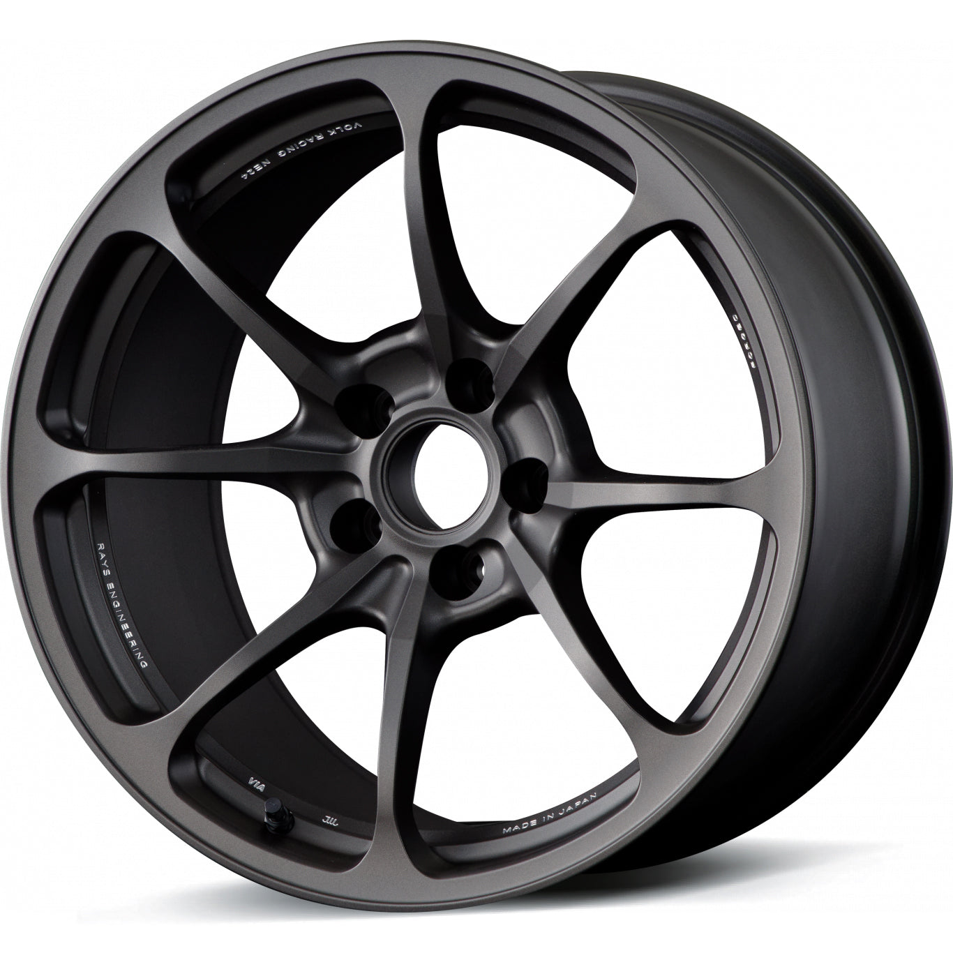 RAYS Volk Racing NE24 Matt Gun Black (MT) - 19x9.5 | +38 | 5x114.3 | 7