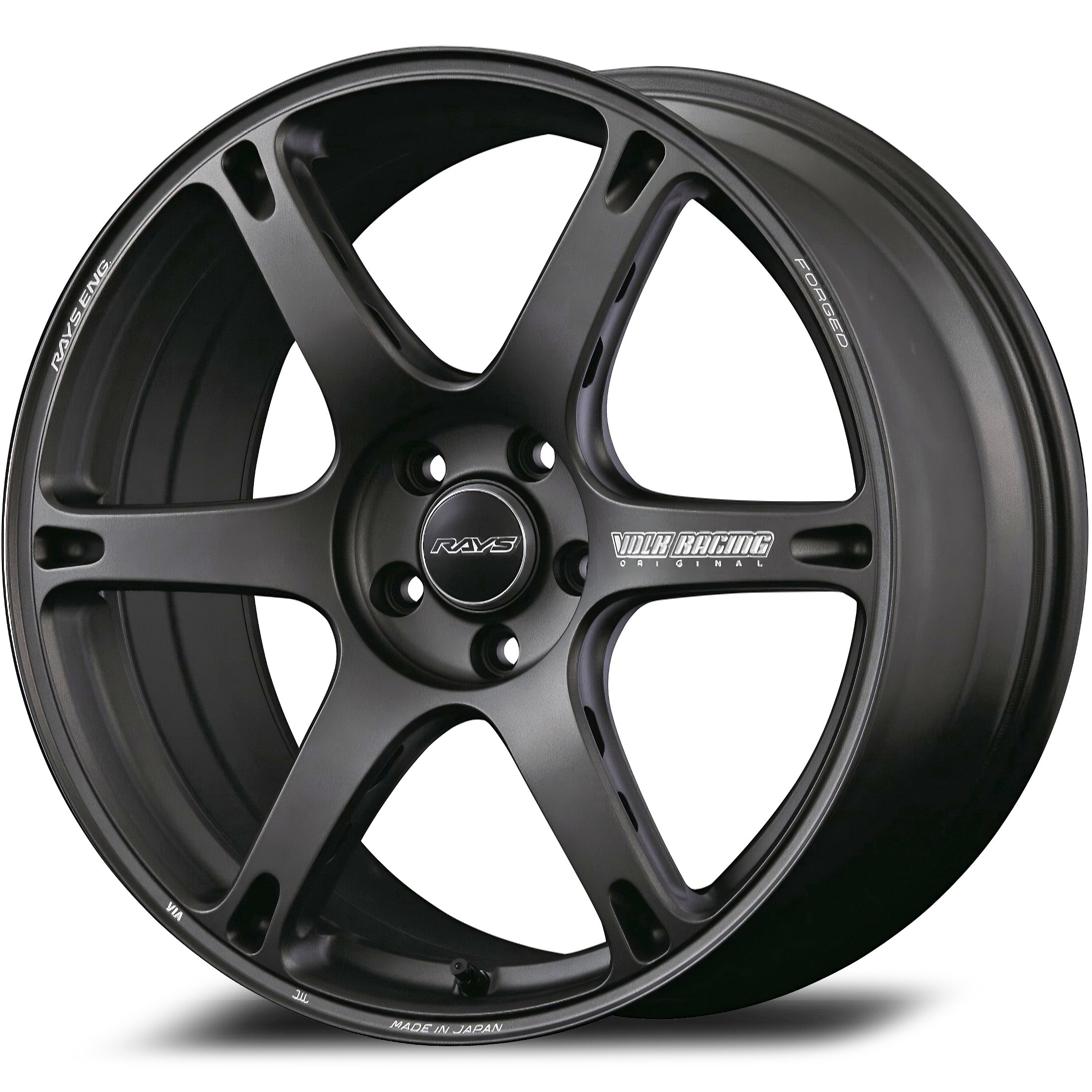 RAYS Volk Racing TE037 6061 Matte Gunblack Gray - 19x10.5 | +34 | 5x12