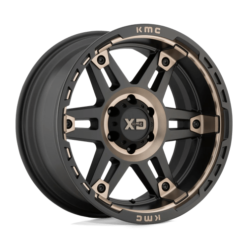 XD Series XD840 SPY II SATIN BLACK W/ DARK TINT 17x9 -12 5x127mm