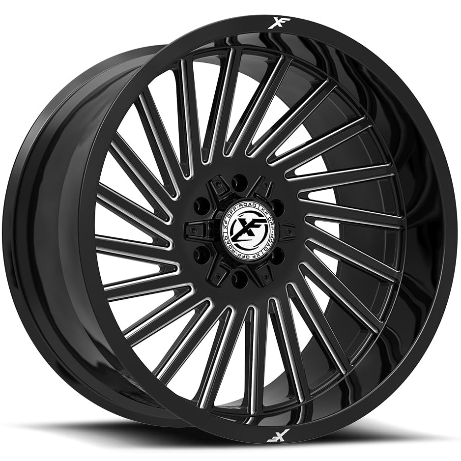 XF OFFROAD XF-239 Gloss Black Milled  - 22x12 | -44 | 8x165.1 / 8x170