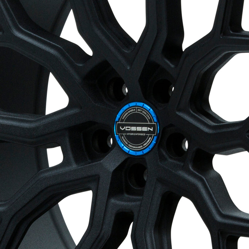 Vossen Billet Sport Center Cap For VF & HF Series Wheels - Large - Fountain Blue (QTY:4)