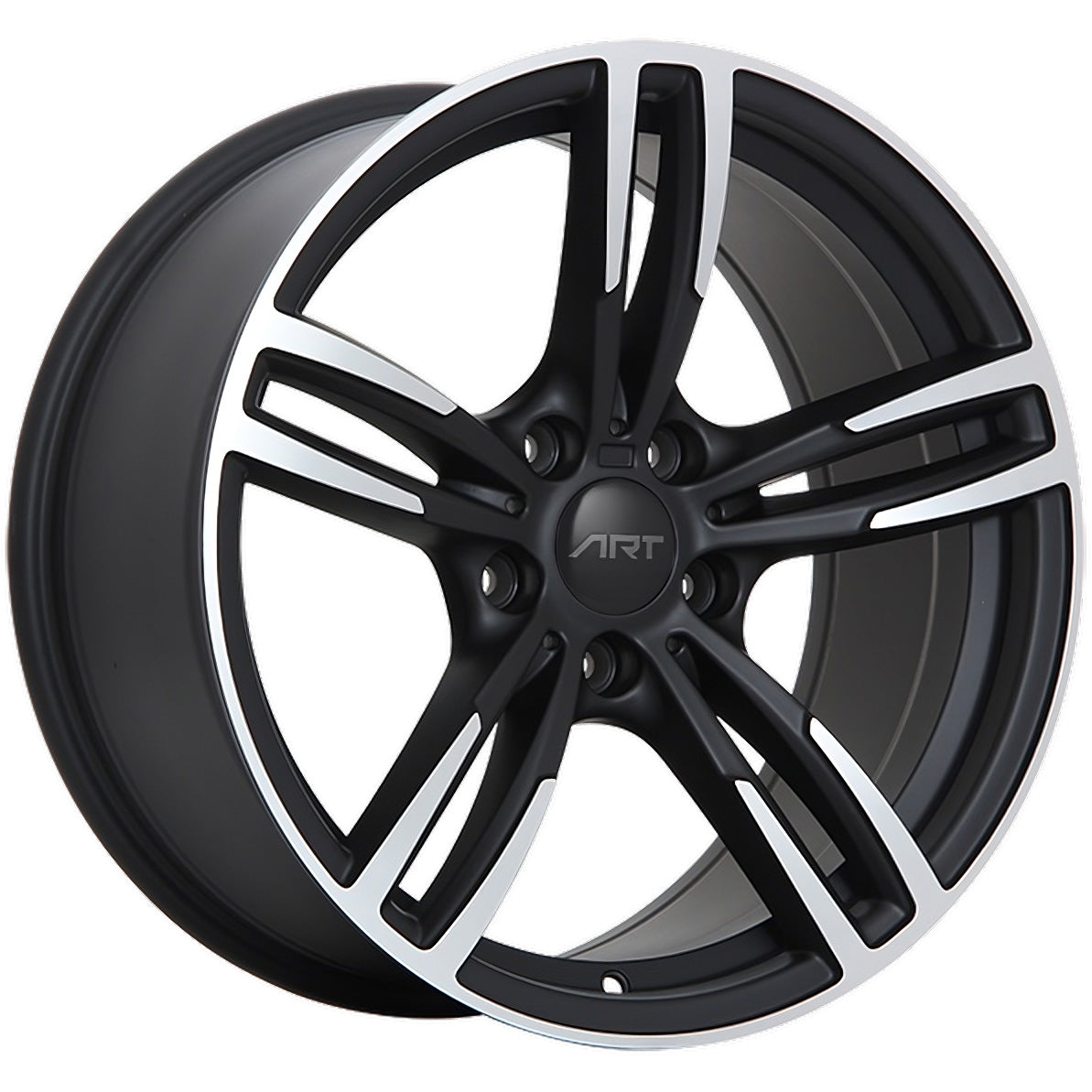 ART Replica 61 Satin Black w/ Machined Face  - 19x8.5 | +35 | 5x120 | 72.6mm