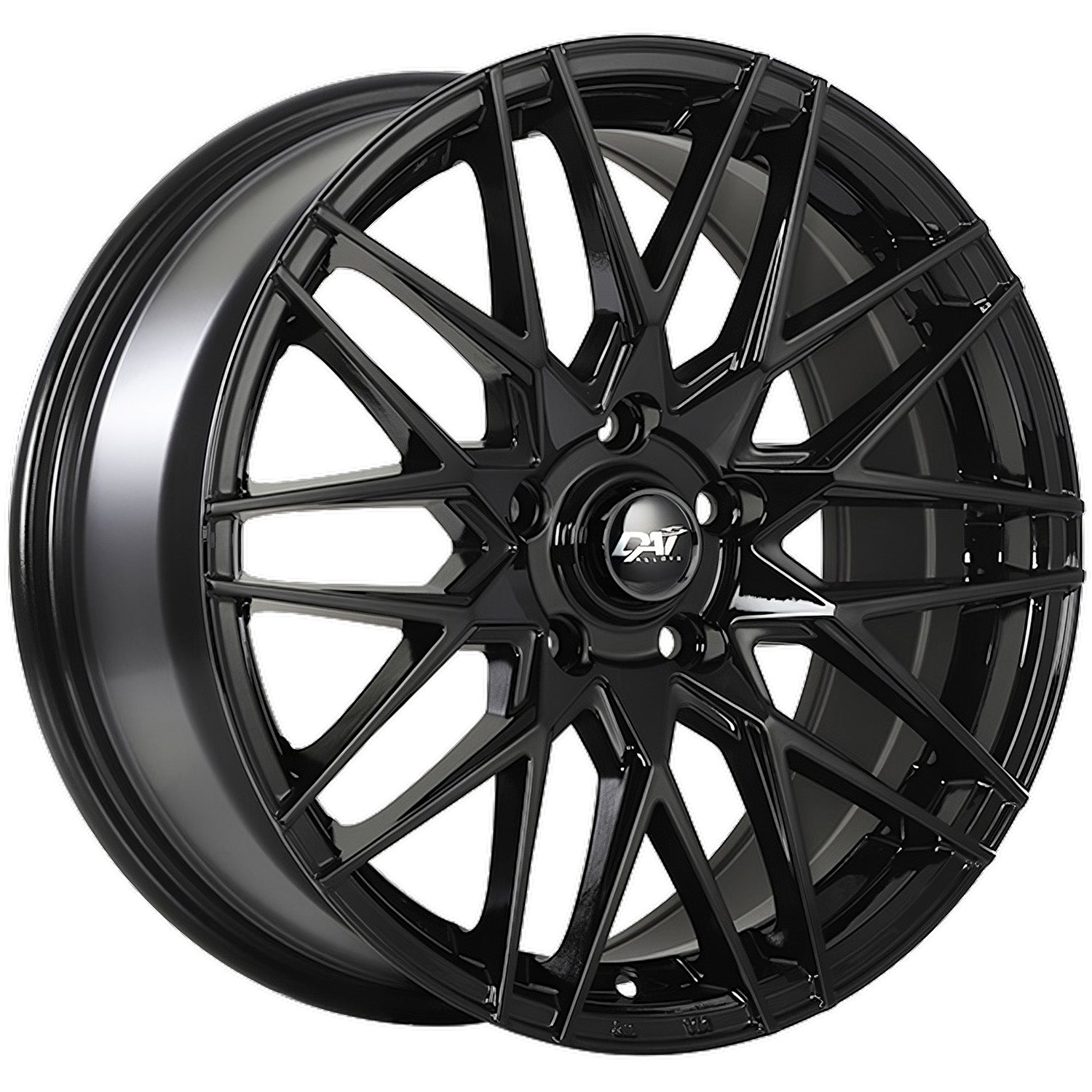 DAI NERVE Gloss Black - 15x6.5 | +38 | 4x100 | 54.1mm