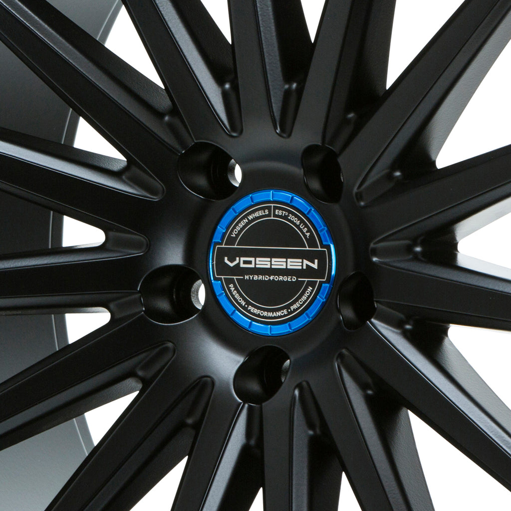 Vossen Billet Sport Center Cap For VF & HF Series Wheels - Large - Fountain Blue (QTY:1)