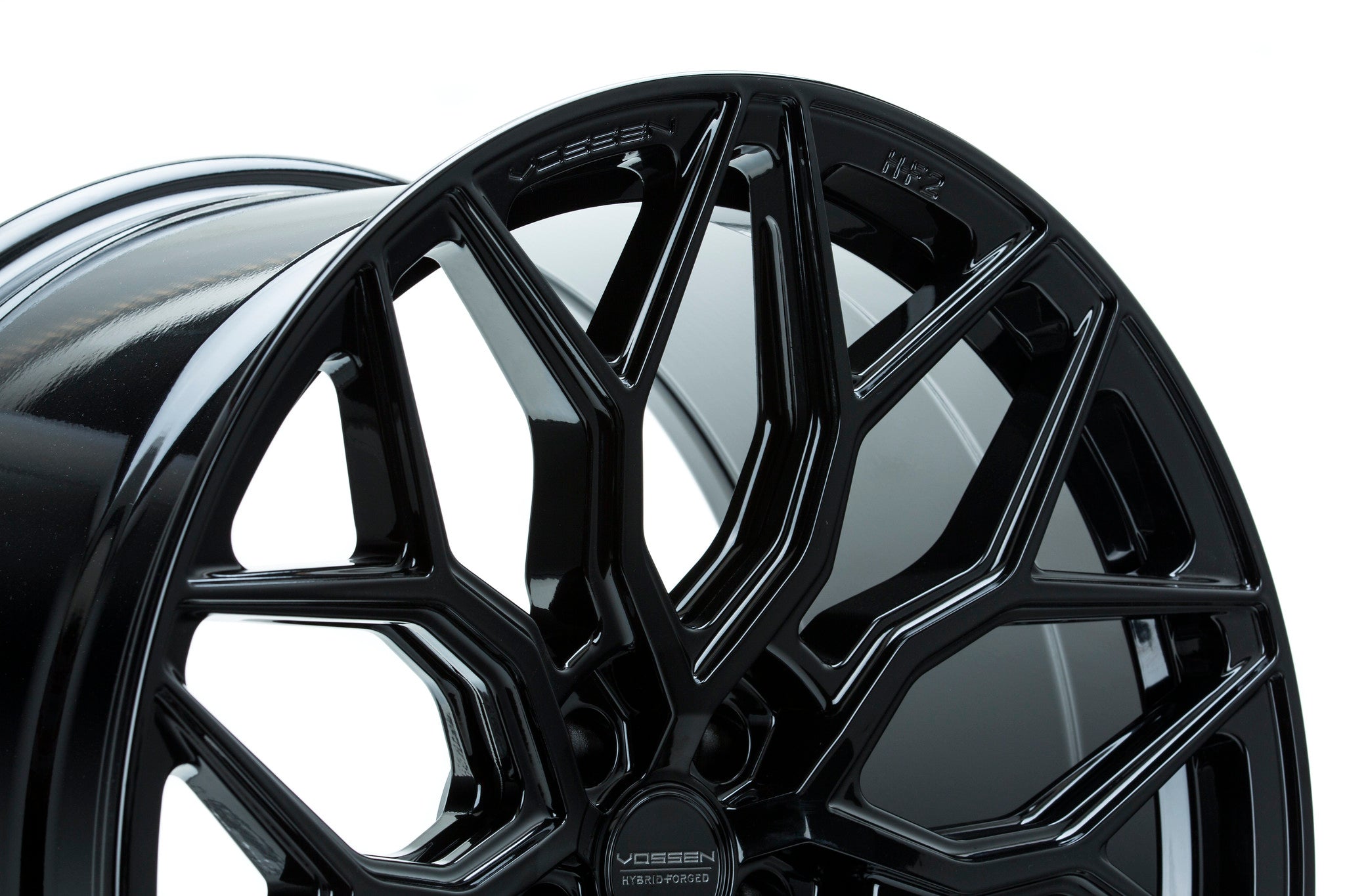 Vossen HF-2 Gloss Black - 20x9.5 | +20 | 5x120 | 72.56mm | Deep Face