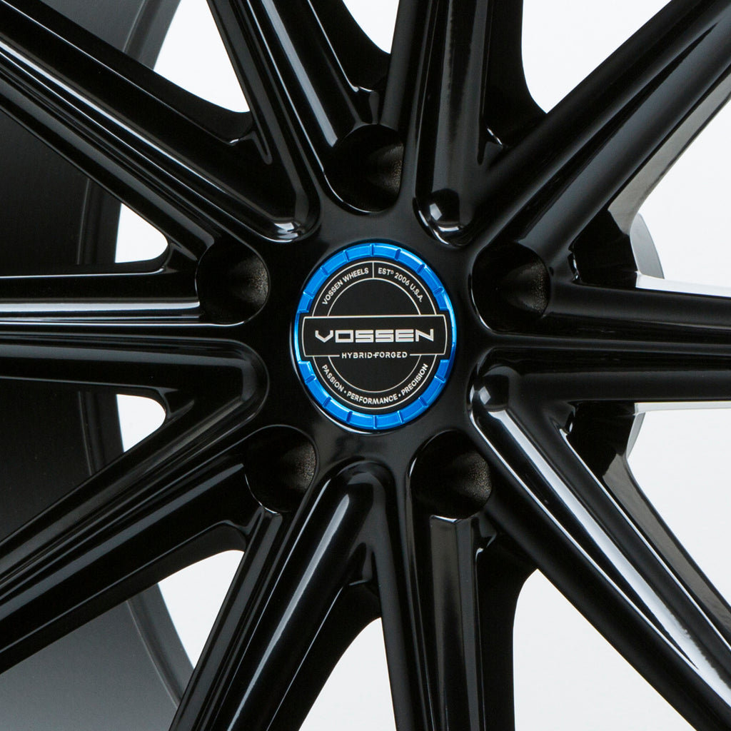 Vossen Billet Sport Center Cap For VF & HF Series Wheels - Large - Fountain Blue (QTY:1)