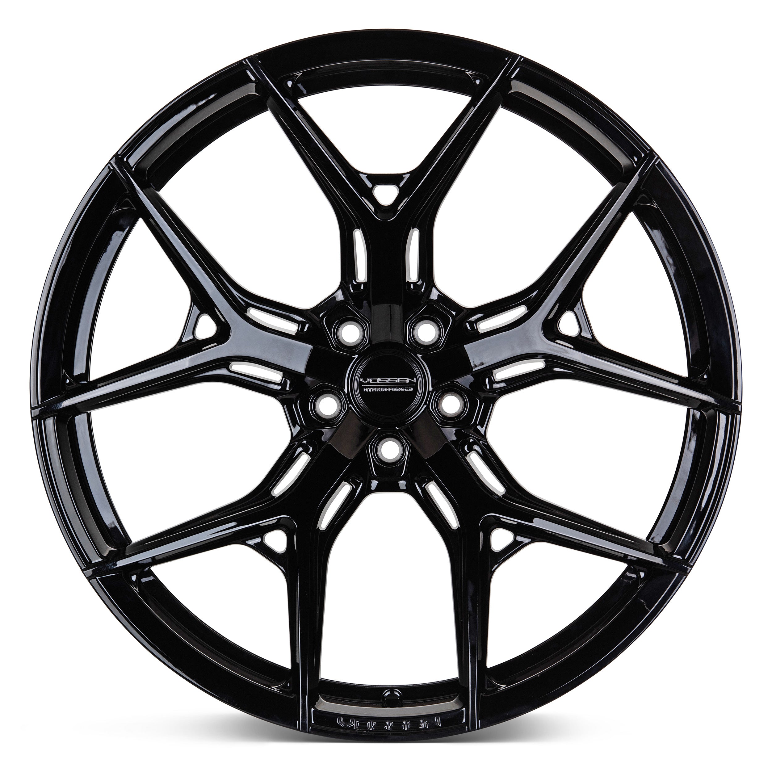 Vossen HF-5 Gloss Black - 22x11.5 | +50 | 5x130 | 71.6mm | Deep Face