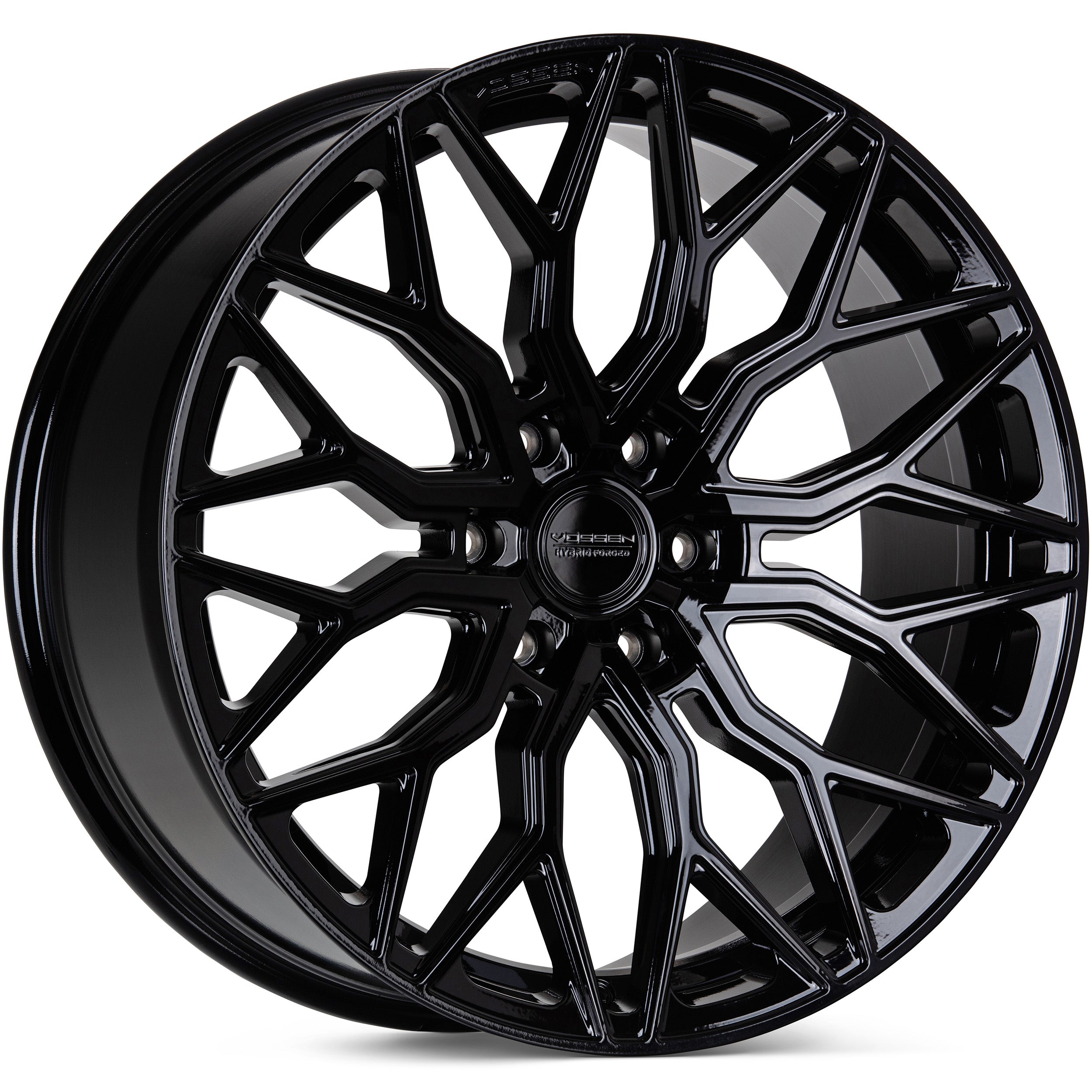 Vossen HF6-3 Gloss Black - 22x9.5 | +20 | 6x139.7 | 106.1mm | Deep Face