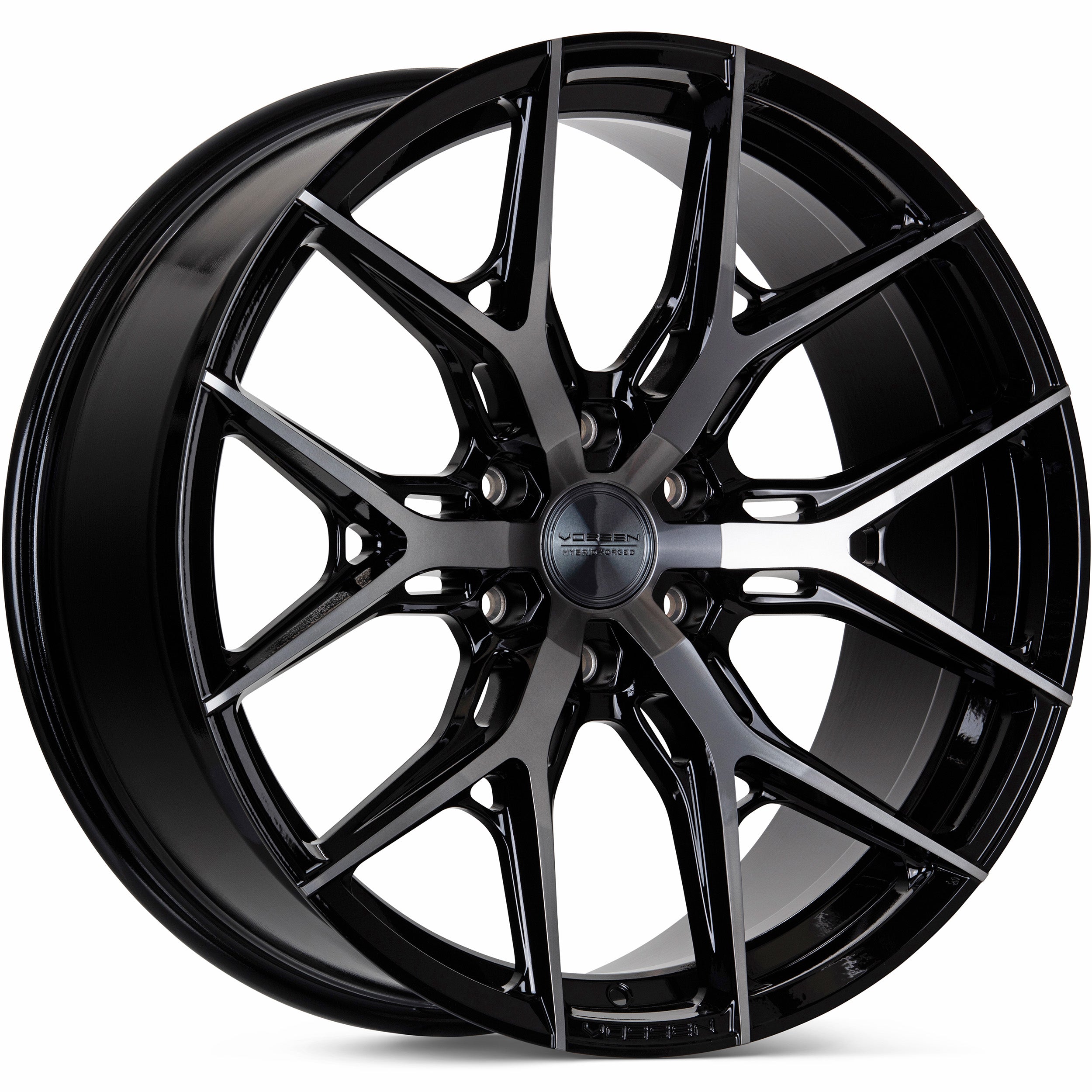 Cadillac Escalade 24" Mounted Package - Vossen HF6-4 - 24x10 | +25 | 6x139.7 + 285/40R24 TIRES