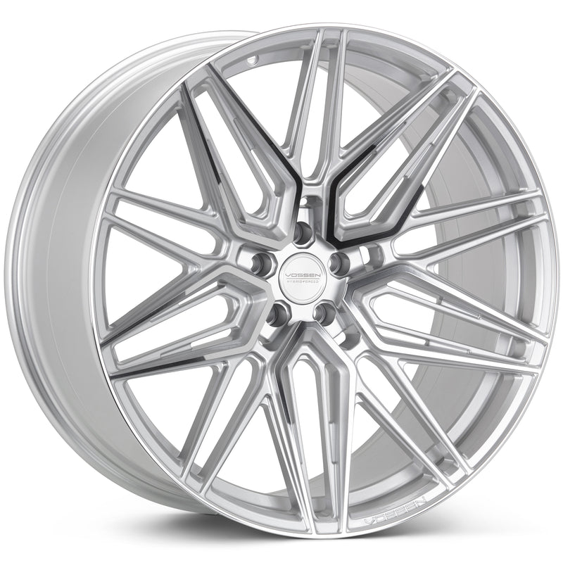 Vossen HF-7 Silver Polished - 19x9.5 | +40 | 5x120 | 72.56mm | Deep Face