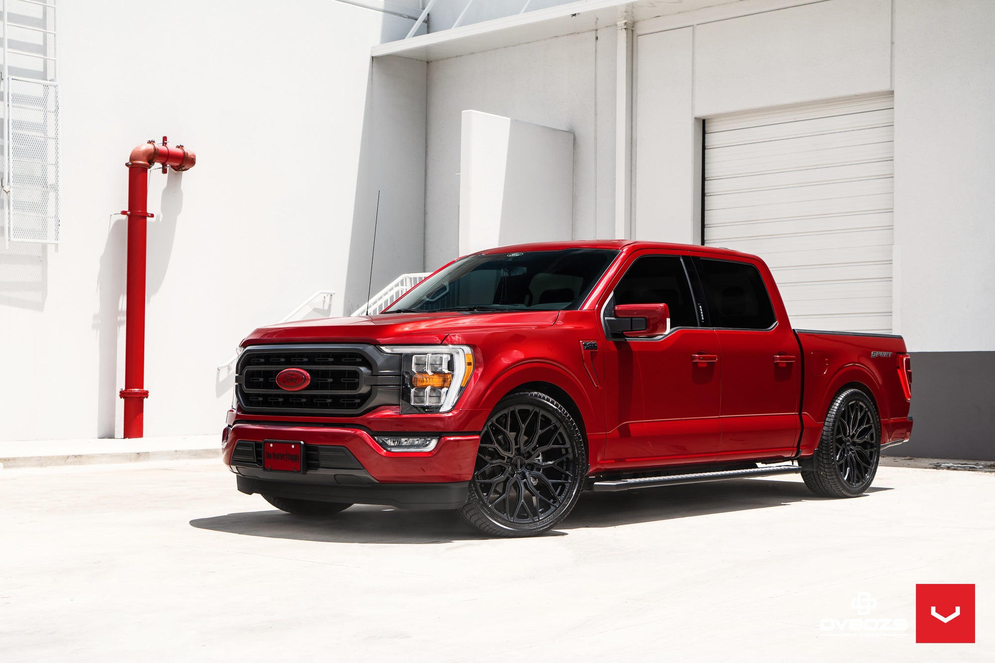 Vossen HF6-3 Gloss Black - 22x9.5 | +20 | 6x139.7 | 106.1mm | Deep Face