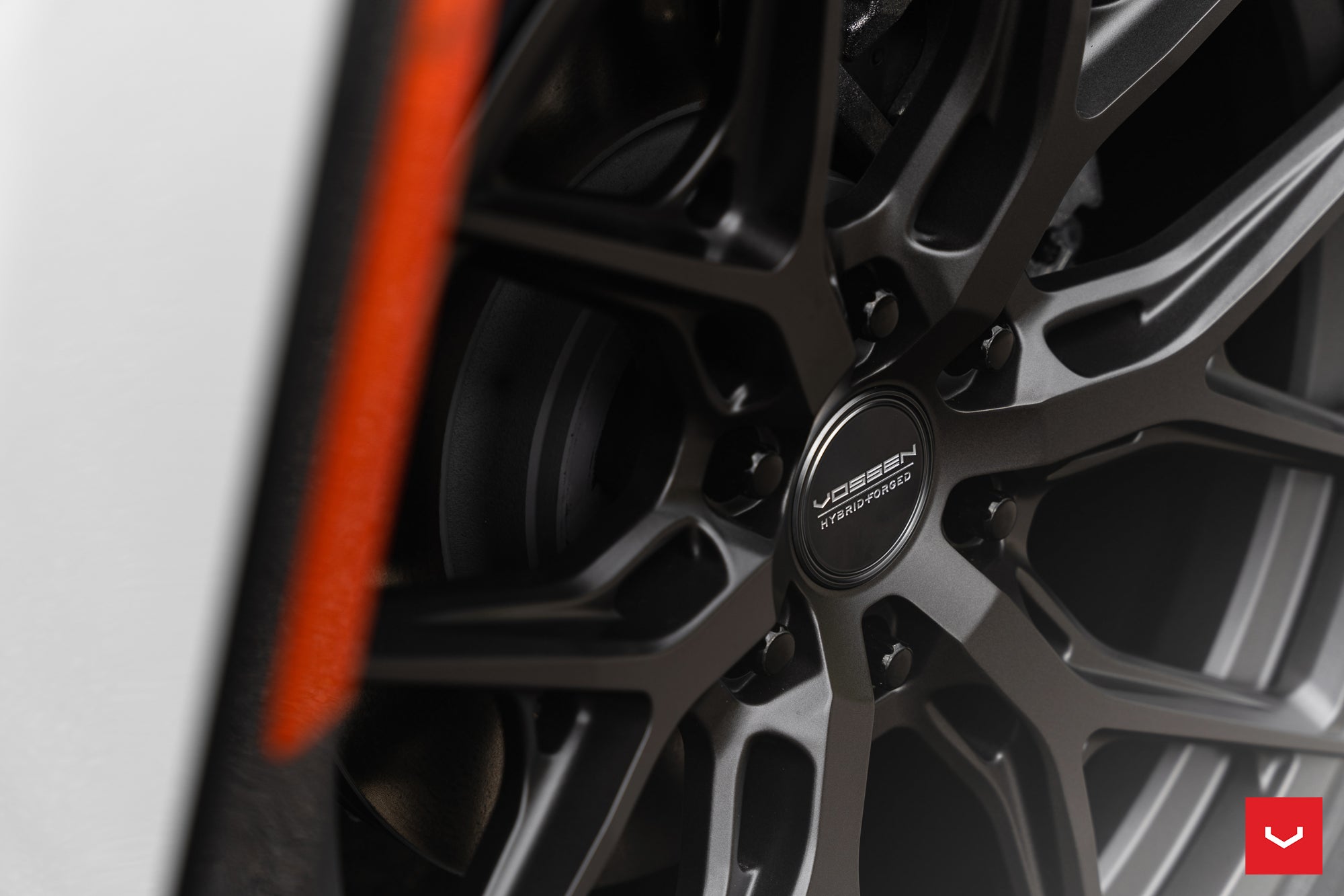 Vossen HF6-4 Matte Gunmetal - 26x10 | +25 | 6x139.7 | 106.1mm | Deep Face