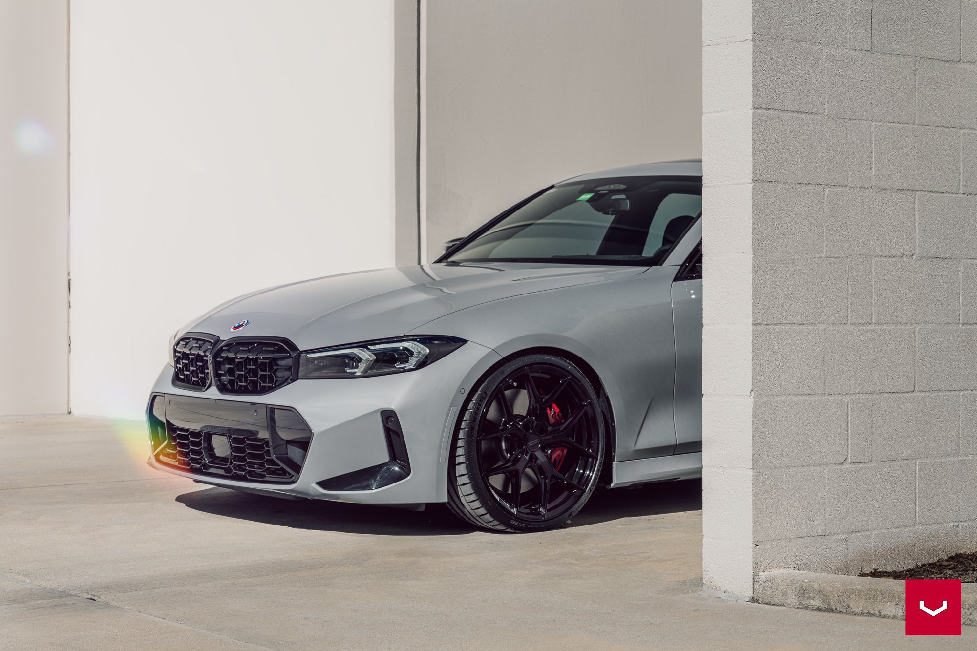 Vossen HF-5 Gloss Black - 22x11.5 | +50 | 5x130 | 71.6mm | Deep Face