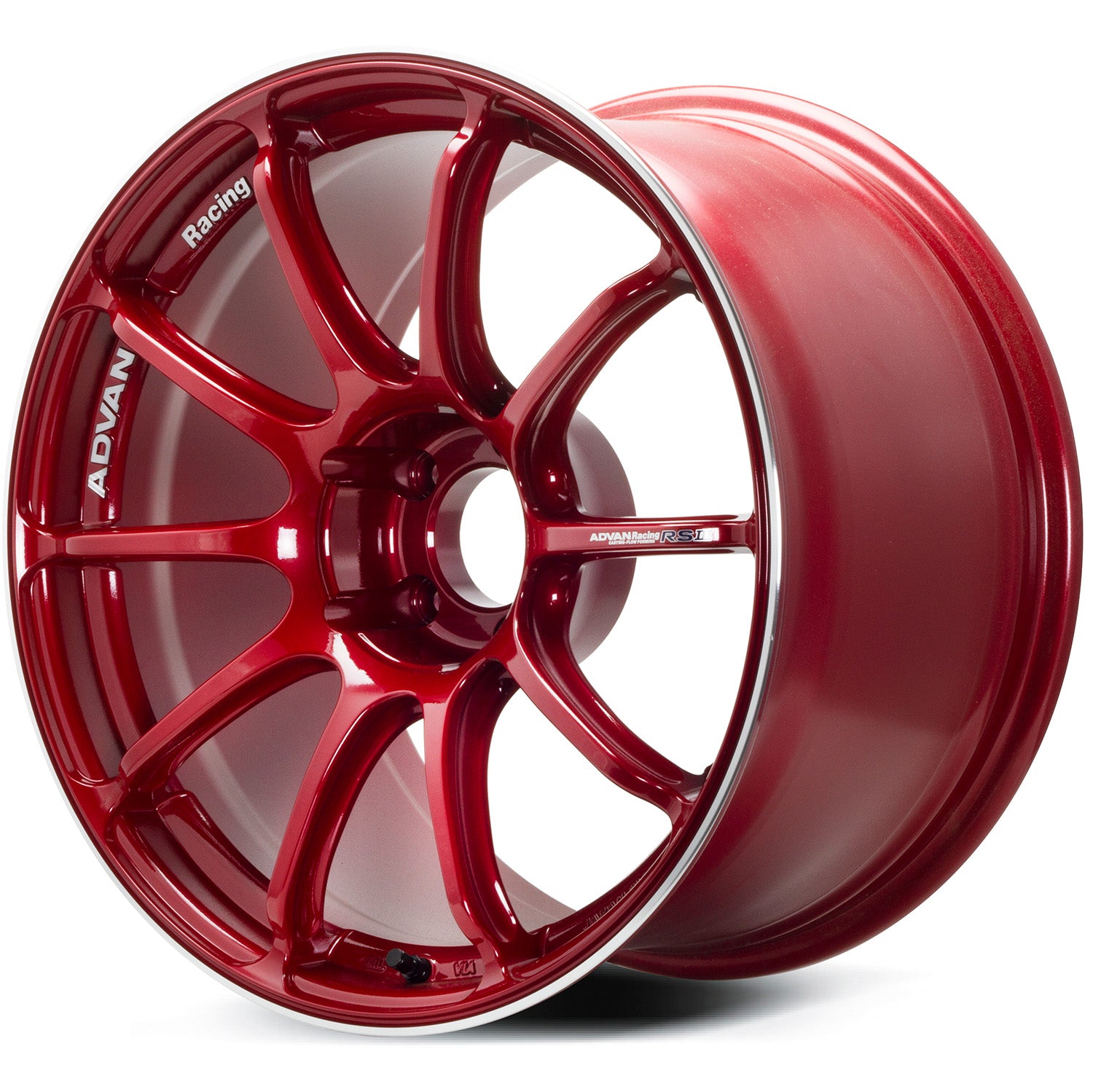 ADVAN Racing RSIII Racing Candy Red & Ring (CRR) - 18x7.5 | 5x112 | +48 | 66.5mm