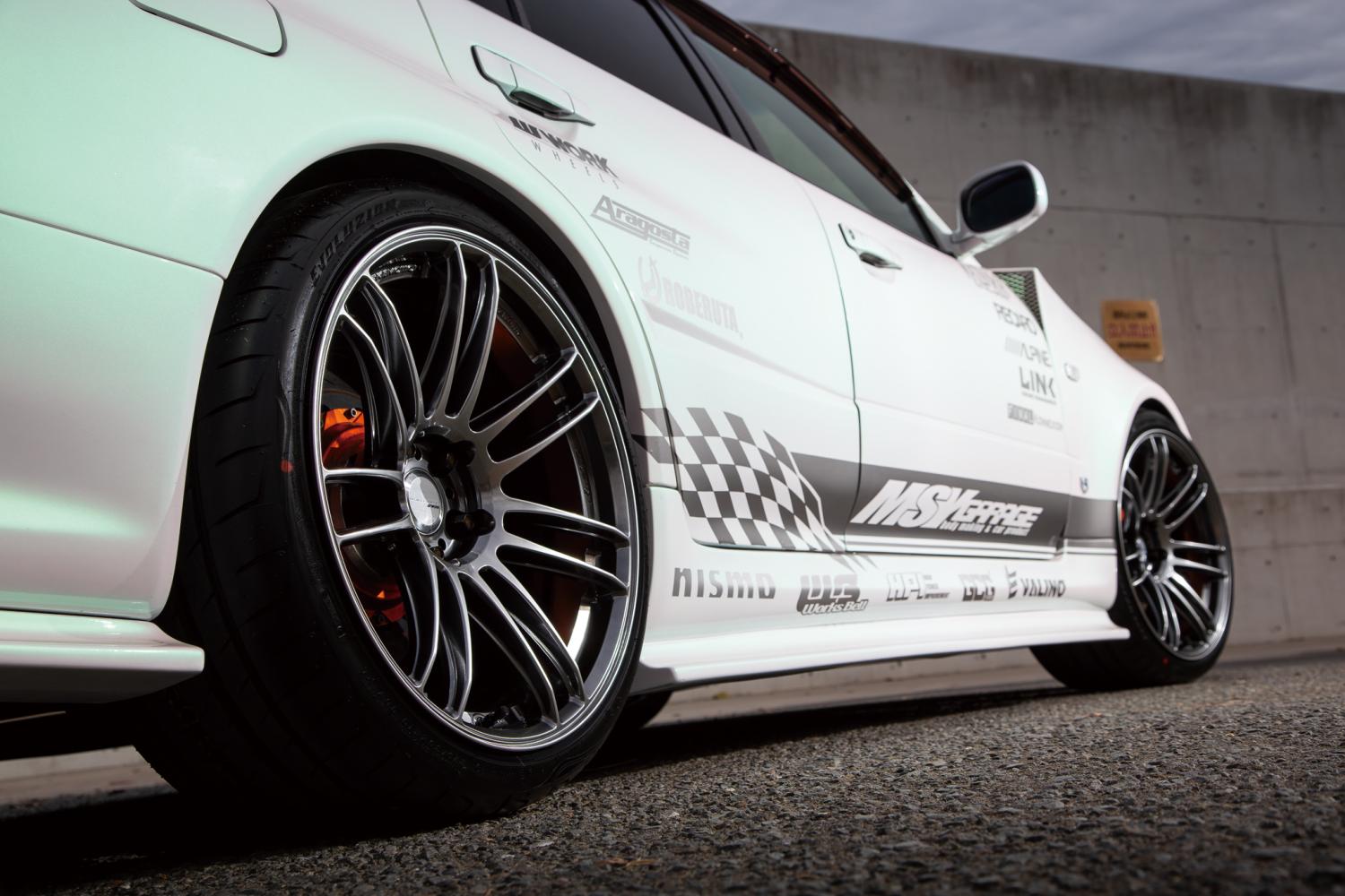 WORK Emotion ZR7 GLOW GUNMETAL(GGM) - 18x9.5 | +38 | 5x114.3 | 73.3mm | Deep Face
