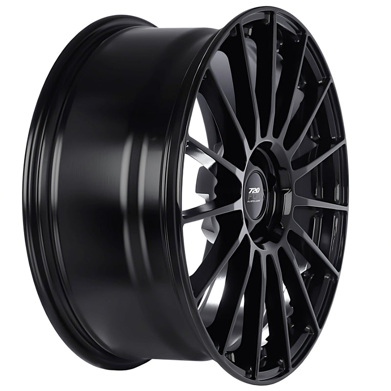720Form FF5 Gloss Black - 19x8.5 | +35 | 5x112 | 66.6mm - Wheel Haven