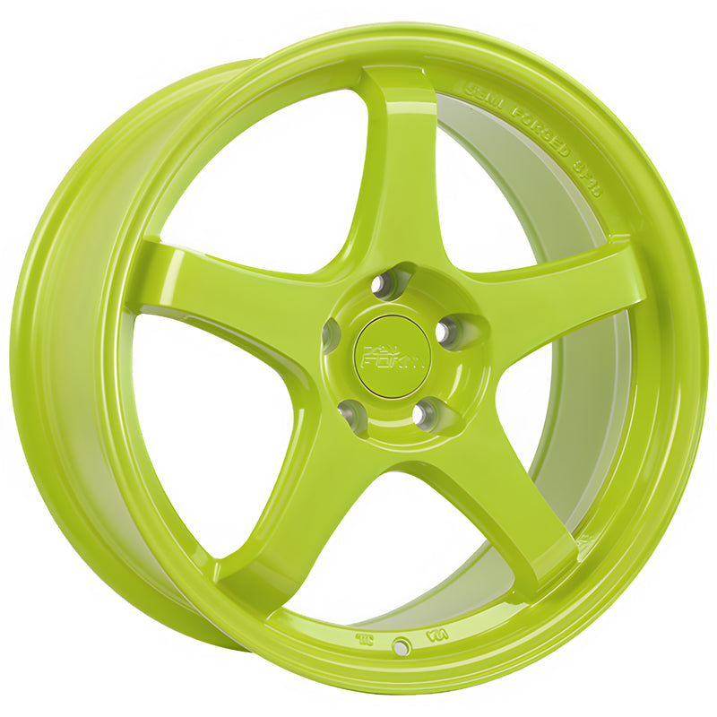 720 Form FF6 Lime Green - 17x7.5 | +35 | 5x114.3 | 73.1mm