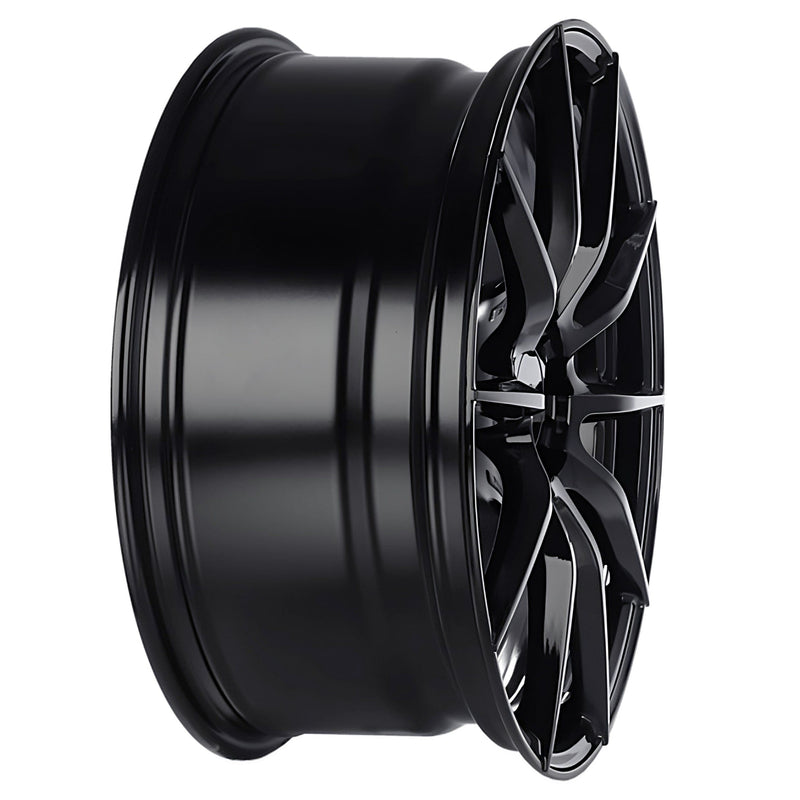 720Form RF2-R Gloss Black - 19x8.5 | +35 | 5x112 | 66.6mm - Wheel Haven