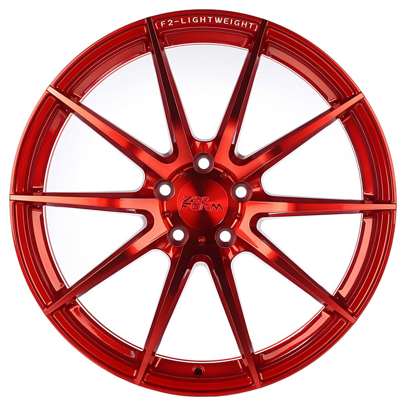 720Form RF2-R Translucent Red - 19x8.5 | +35 | 5x112 | 66.6mm - Wheel Haven