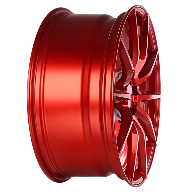 720Form RF2-R Translucent Red - 19x8.5 | +35 | 5x112 | 66.6mm - Wheel Haven