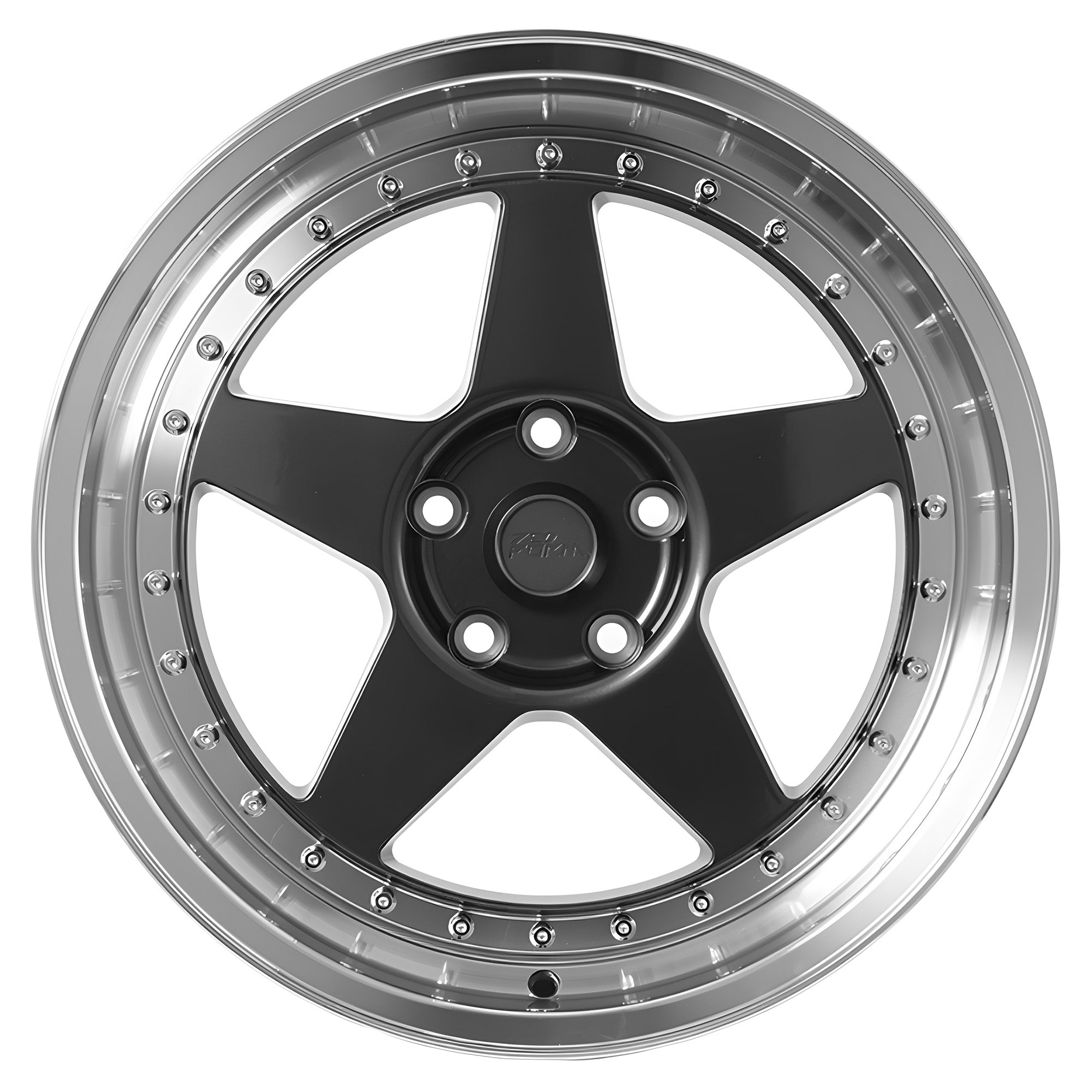 720Form FF15 Gunmetal - Machined Lip - 17x8.0 | +35 | 5x114.3 | 73.1mm