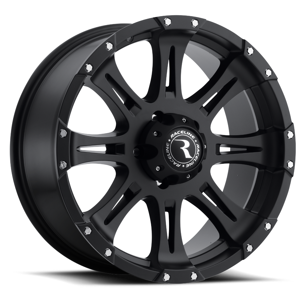 Raceline 981 RAPTOR Matte Black - 16x8 | +0 | 5x139.7 | 107.95mm