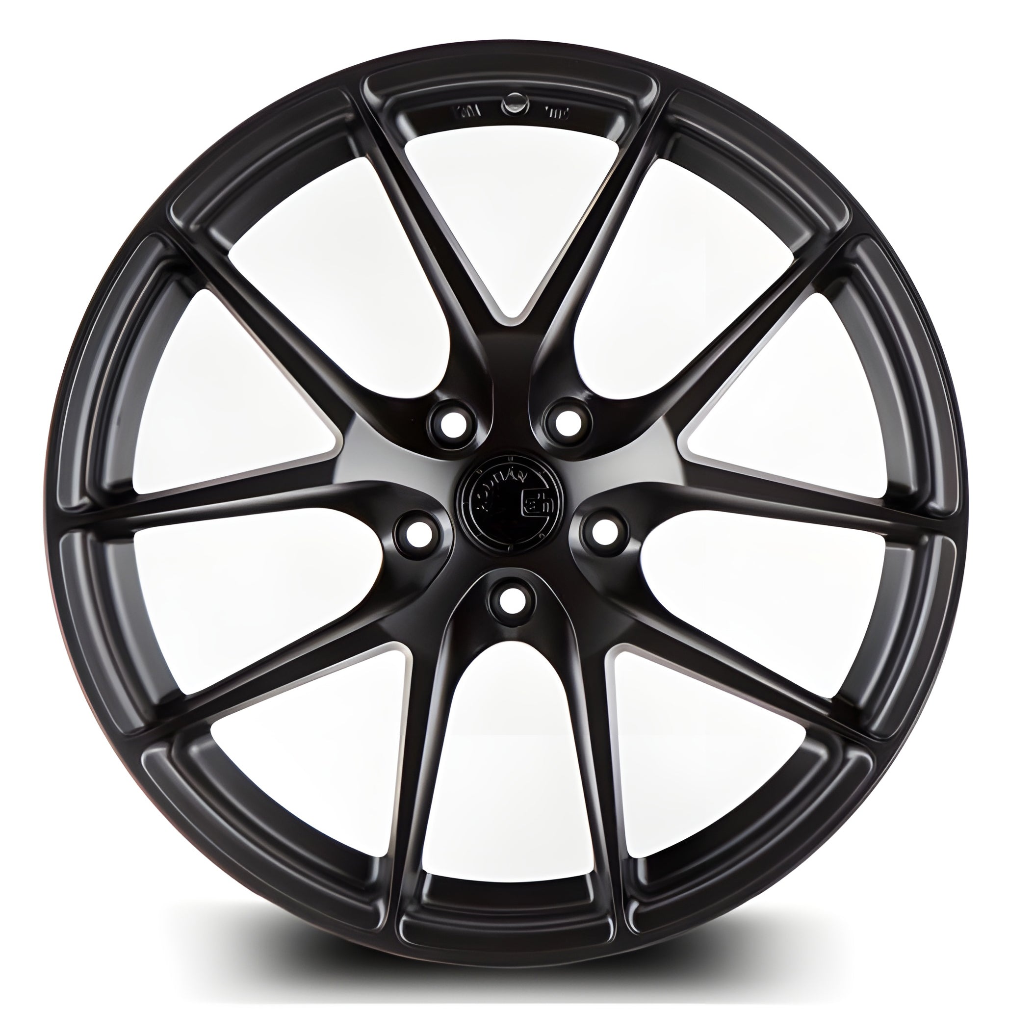 AODHAN AFF7 Matte Black - 19x9.5 | +35 | 5x112 | 66.6mm