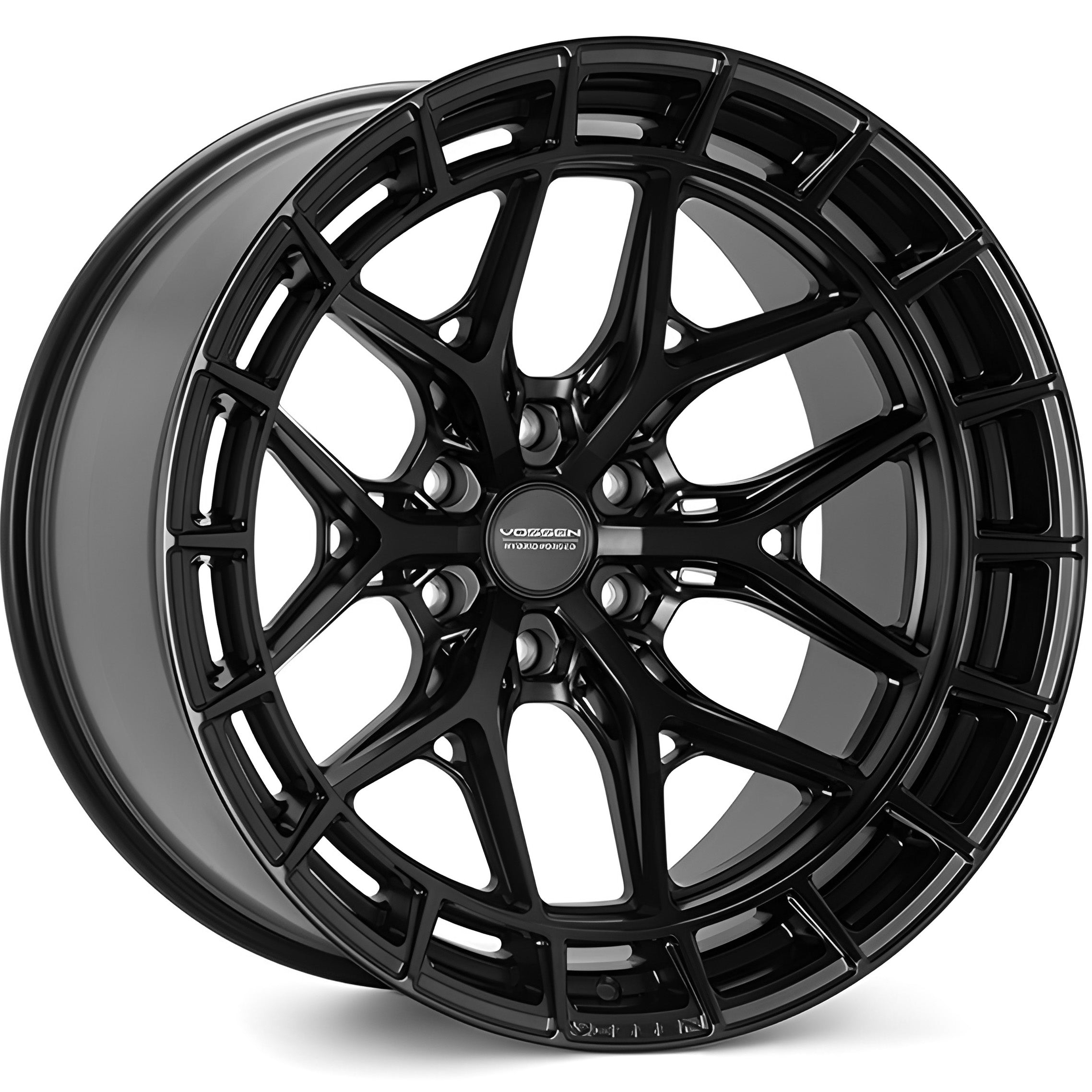 Vossen HFX-1 Satin Black - 20x9.5 | +15 | 6x139.7 | 106.1mm | Deep Face