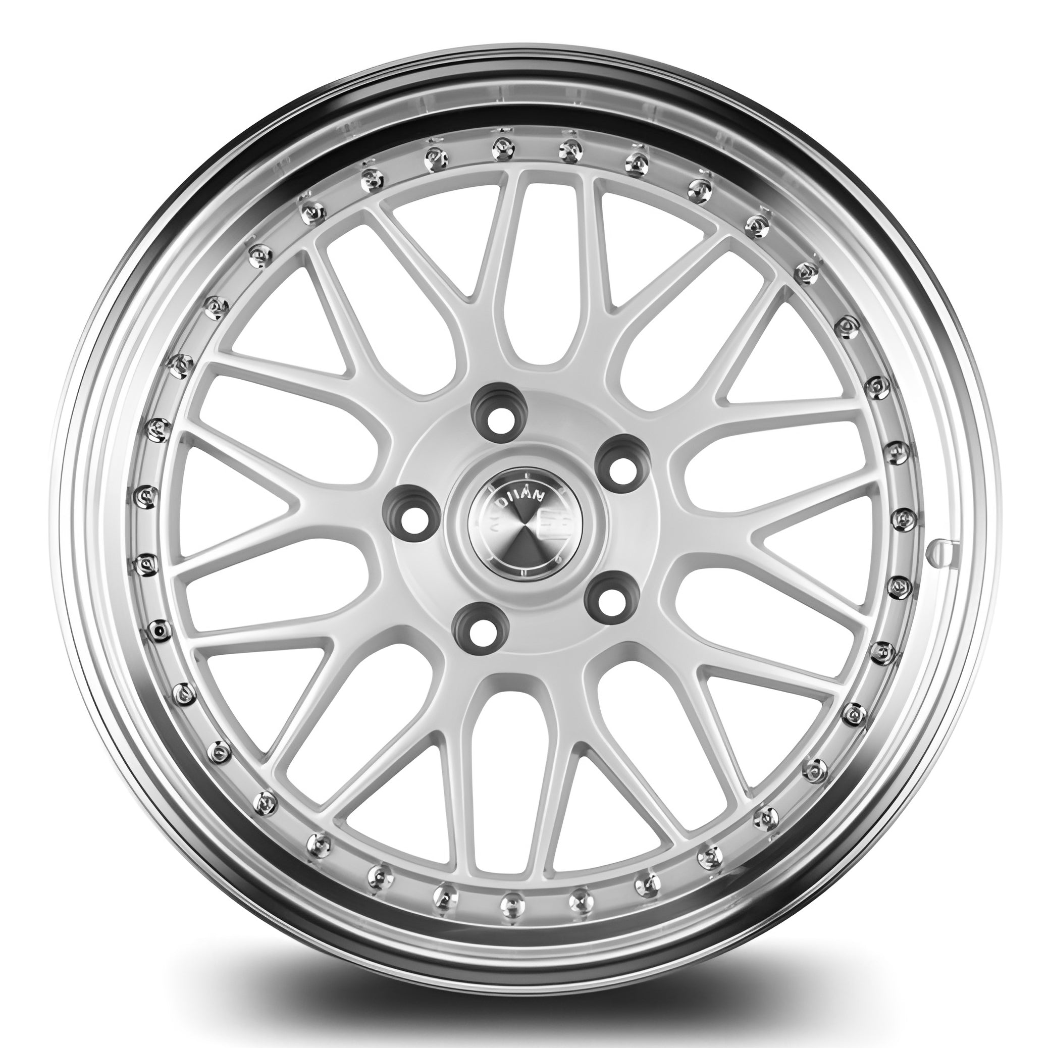 AODHAN AH02 Silver w/  Machined Lip - 18x9.5 | +35 | 5x120 | 72.6mm