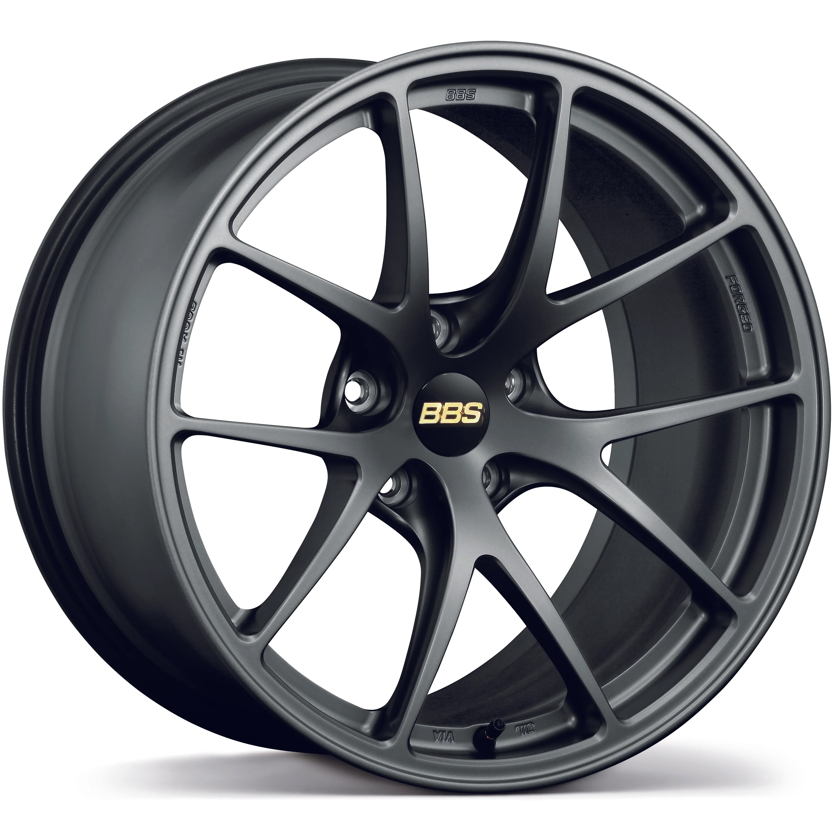 BBS RI-A graphite mat - 18x8,5 | +48 | 5x130 | 71,6 mm