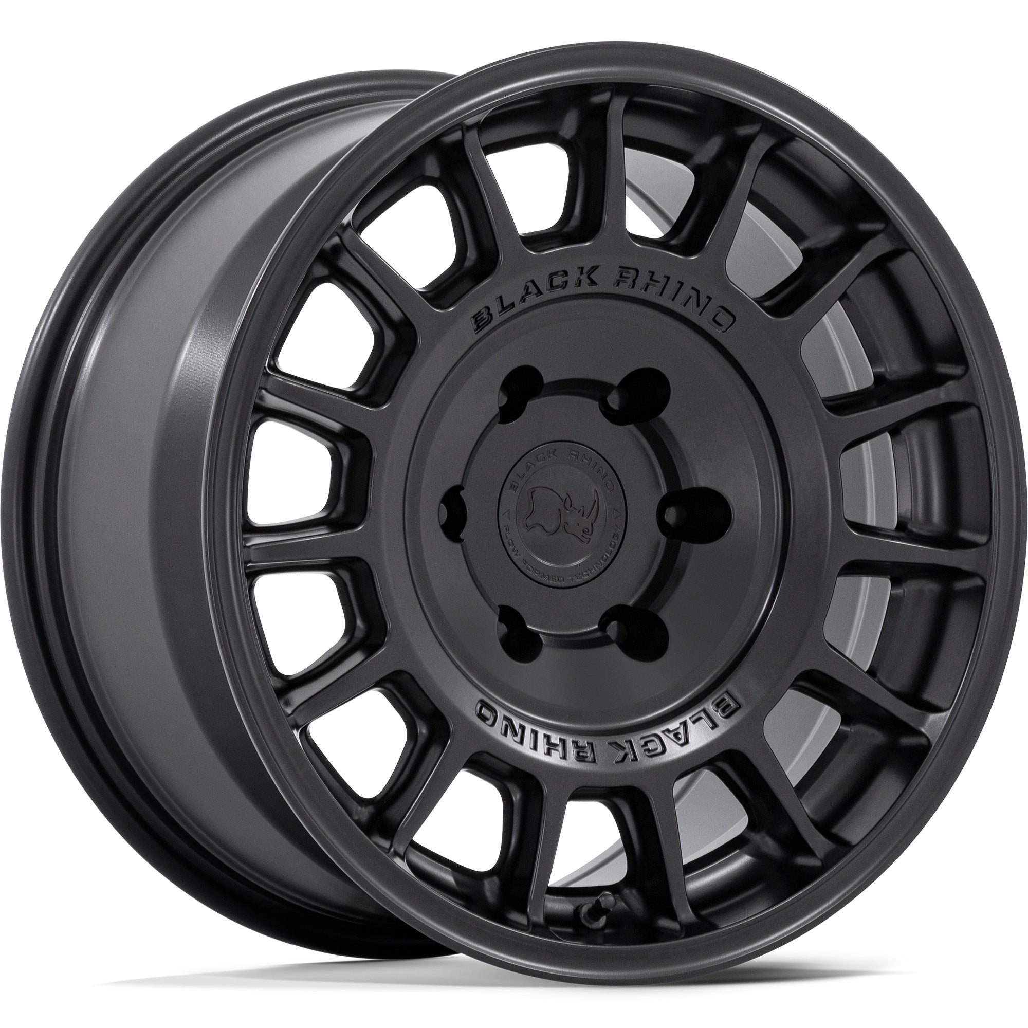 Black Rhino BR015 VOLL Matte Black - 15x7 | +15 | 5x100 | 72.56mm