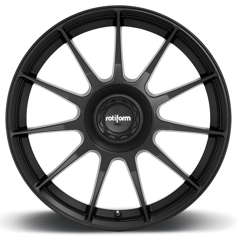Rotiform R168 DTM Satin Black - 19x8.5 | +45 | 5x112 / 5x120 | 72.56mm