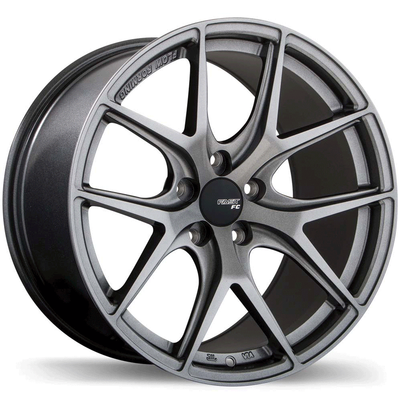 Fast Wheels FC04 Titanium - 19x9.5 | +35 | 5x114.3 | 72.6mm | 60Â° ET