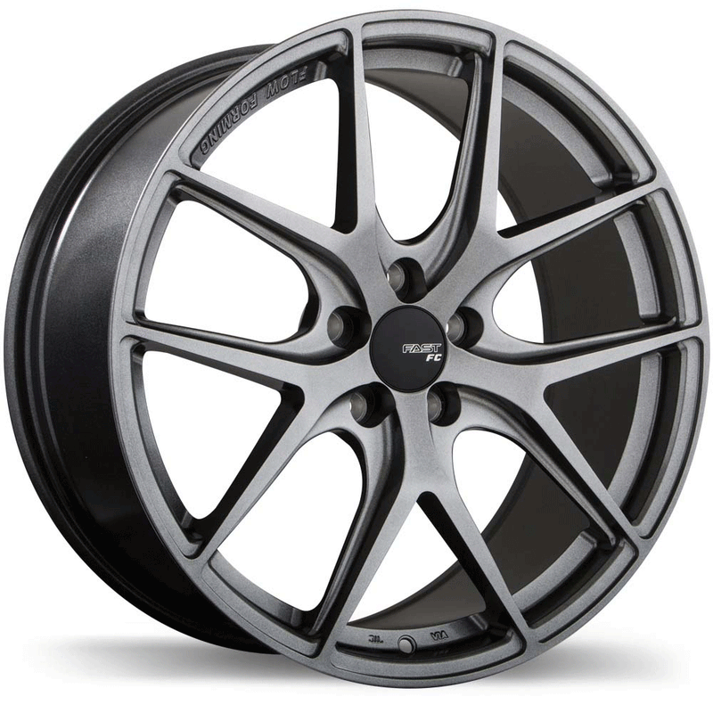 Fast Wheels FC04 Titanium - 20x8.5 | +35 | 5x112 | 72.6mm | 60Â°