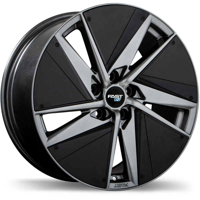 Fast Wheels EV01(+) Titanium - 20x8.5 | +45 | 5x112 | 66.6mm | 60Â°
