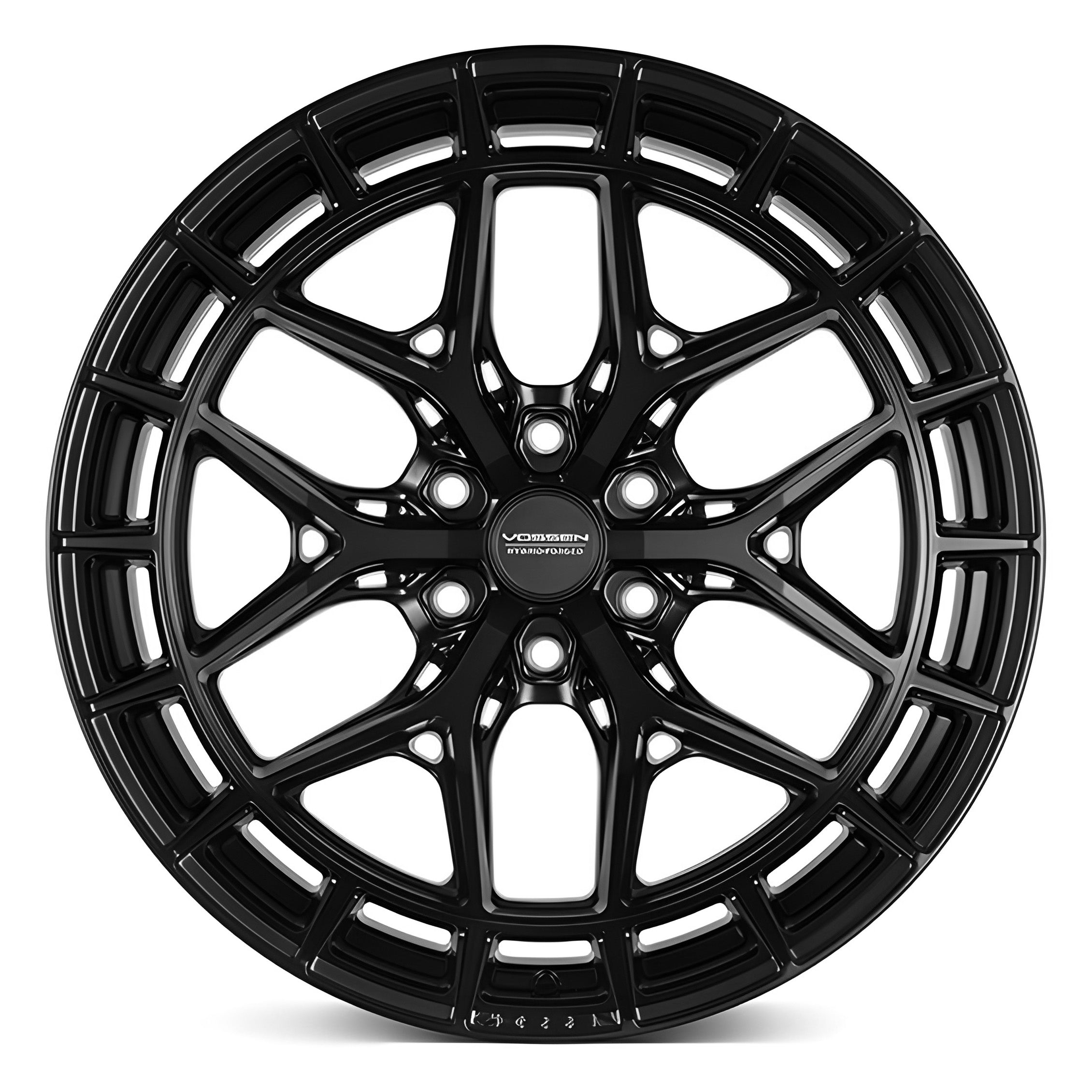 Vossen HFX-1 Satin Black - 20x9.5 | +15 | 6x139.7 | 106.1mm | Deep Face