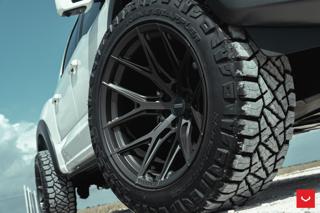 Vossen HF6-4 Satin Black - 20x9.5 | +15 | 6x135 | 87.1mm | Deep Face