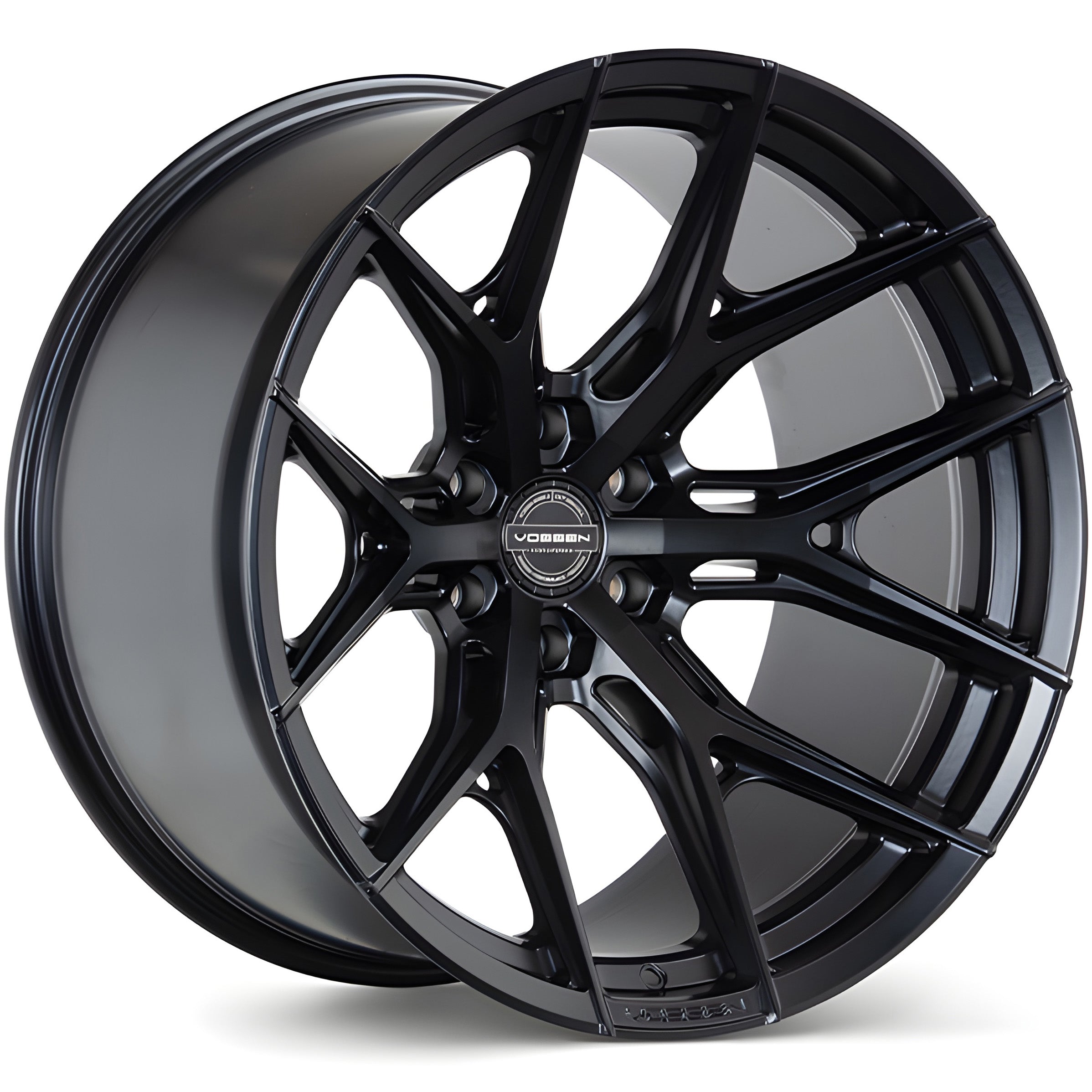 Vossen HF6-4 Satin Black - 20x9.5 | +15 | 6x135 | 87.1mm | Deep Face