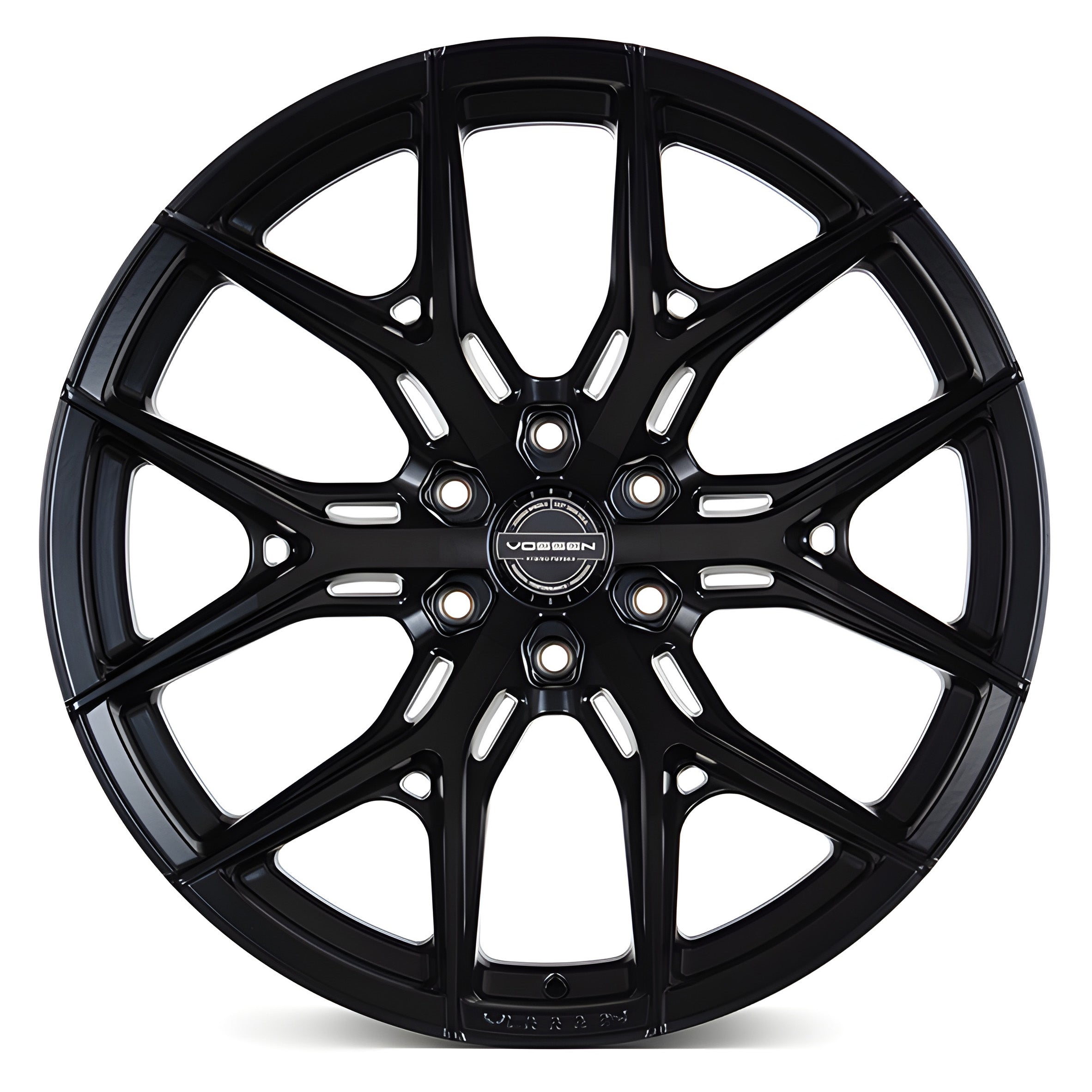 Vossen HF6-4 Satin Black - 20x9.5 | +15 | 6x135 | 87.1mm | Deep Face