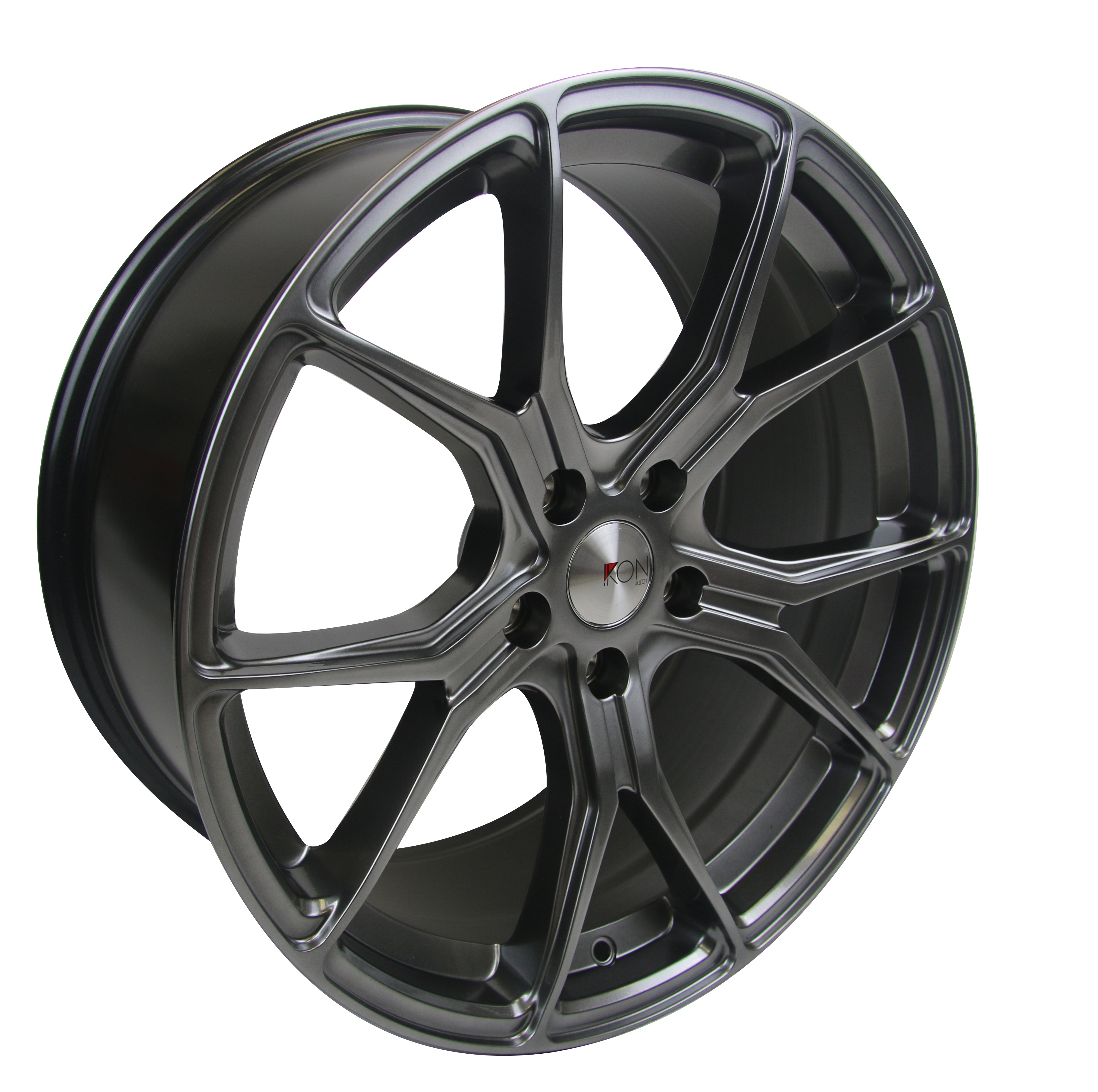 IKON IK104 Hyper Black - 19x8.5 | +35 | 5x114.3 | 72.6mm