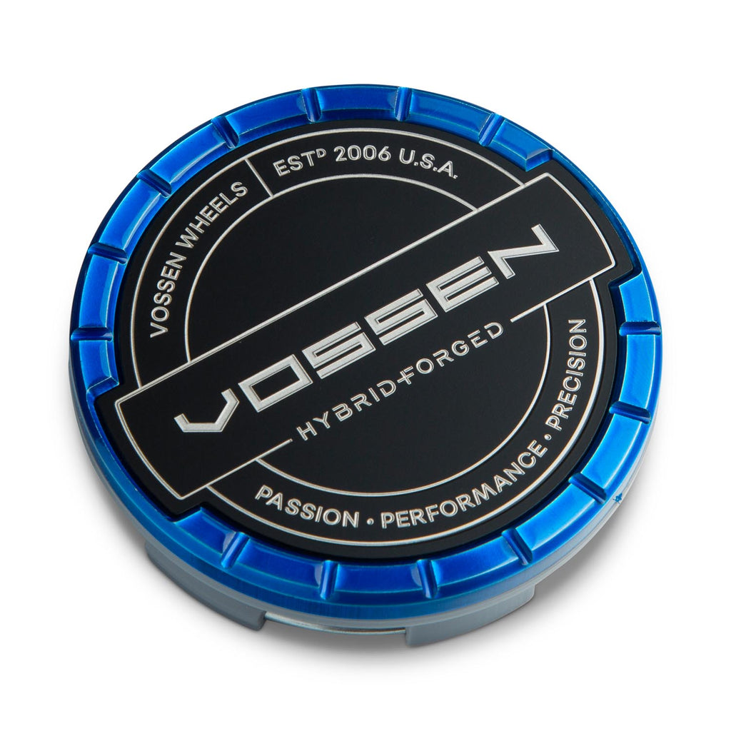 Vossen Billet Sport Center Cap For VF & HF Series Wheels - Large - Fountain Blue (QTY:1)