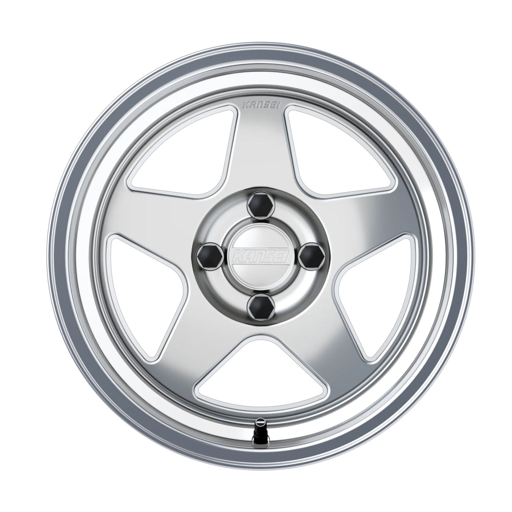 Kansei KNP Gloss Hyper Silver - 15x7 | +25 | 4x100 | 73.1mm