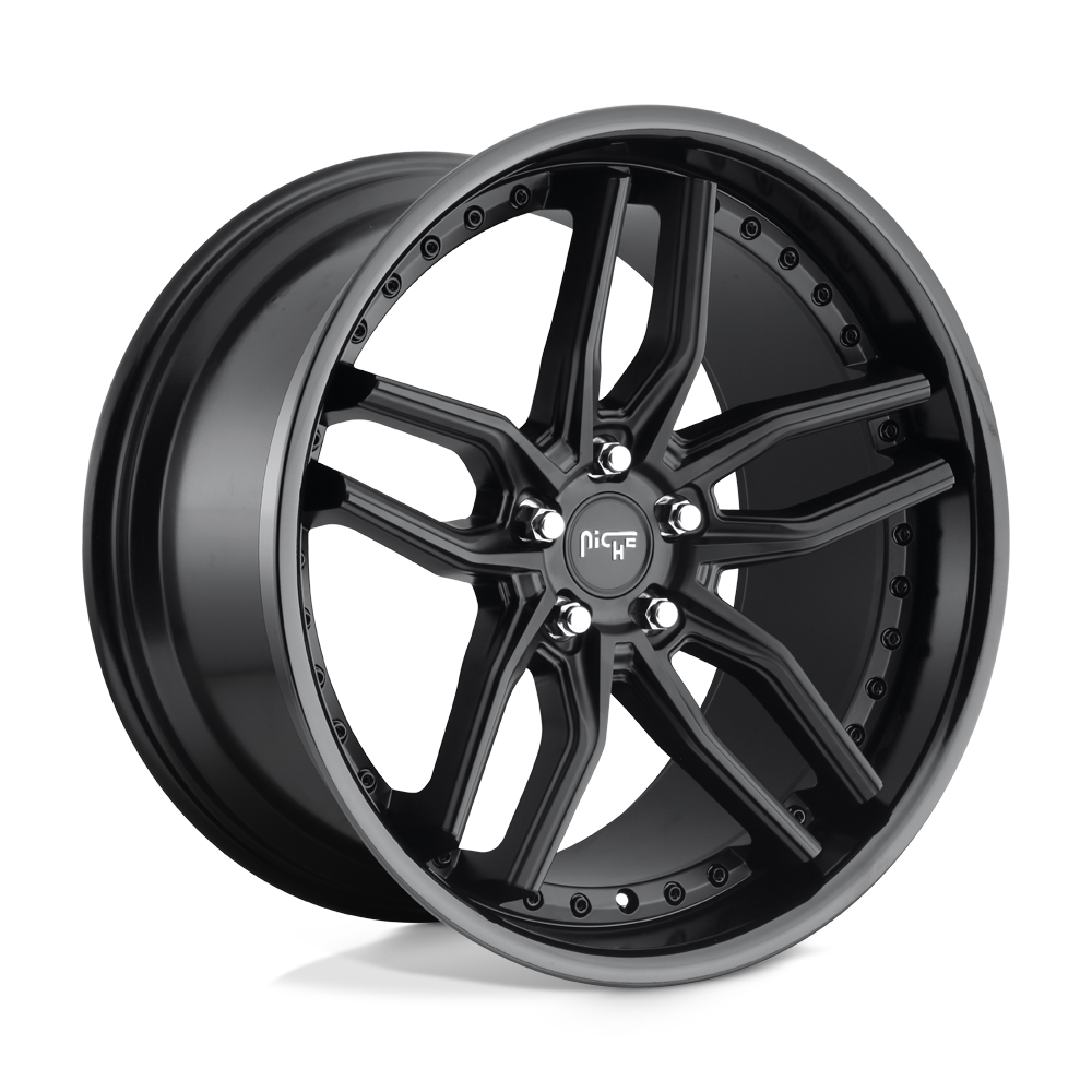 Niche M194 METHOS Gloss Black Matte Black - 19x9.5 | +48 | 5x112 | 66.56mm