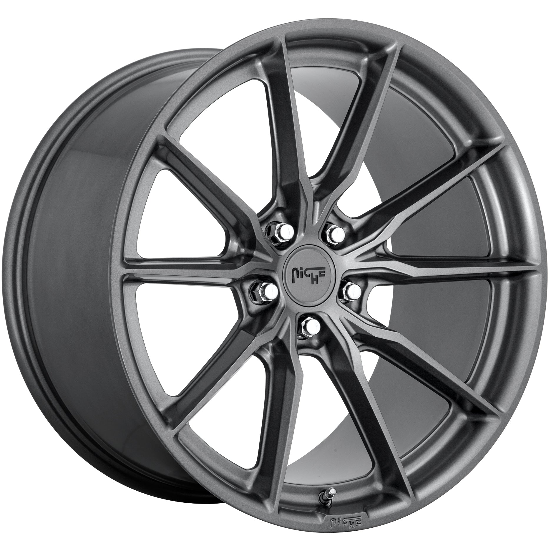 Niche M239 RAINIER 18 x 8 | 5x114.3 | +25 | 72.6mm - Matte Anthracite