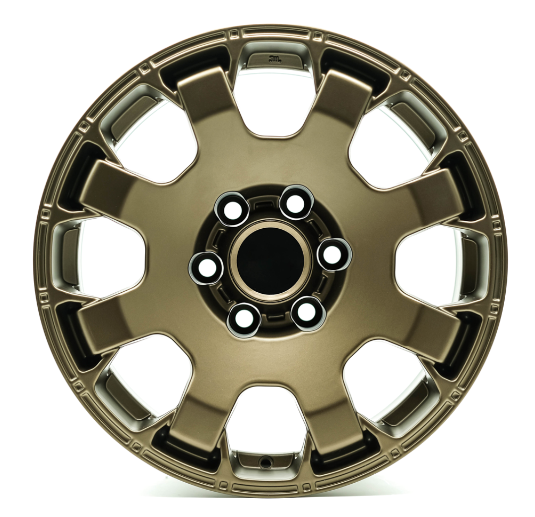 OE+ TT07 Satin Bronze - 17x8 | +25 | 6x139.7 | 95.1mm | Flat