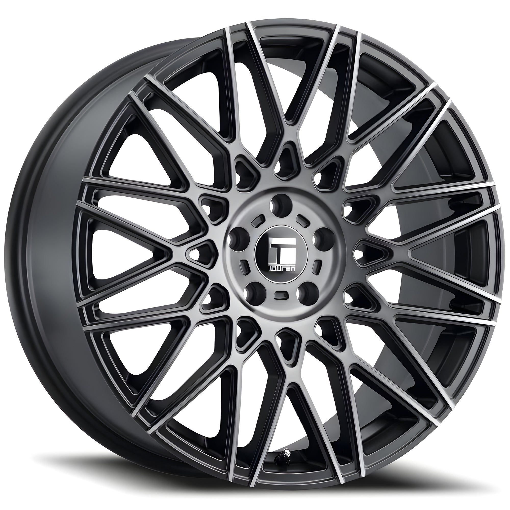 Touren TR78 Brushed Black W/dark Tint 20x9 +35 5x112mm 66.6mm - Wheel Haven