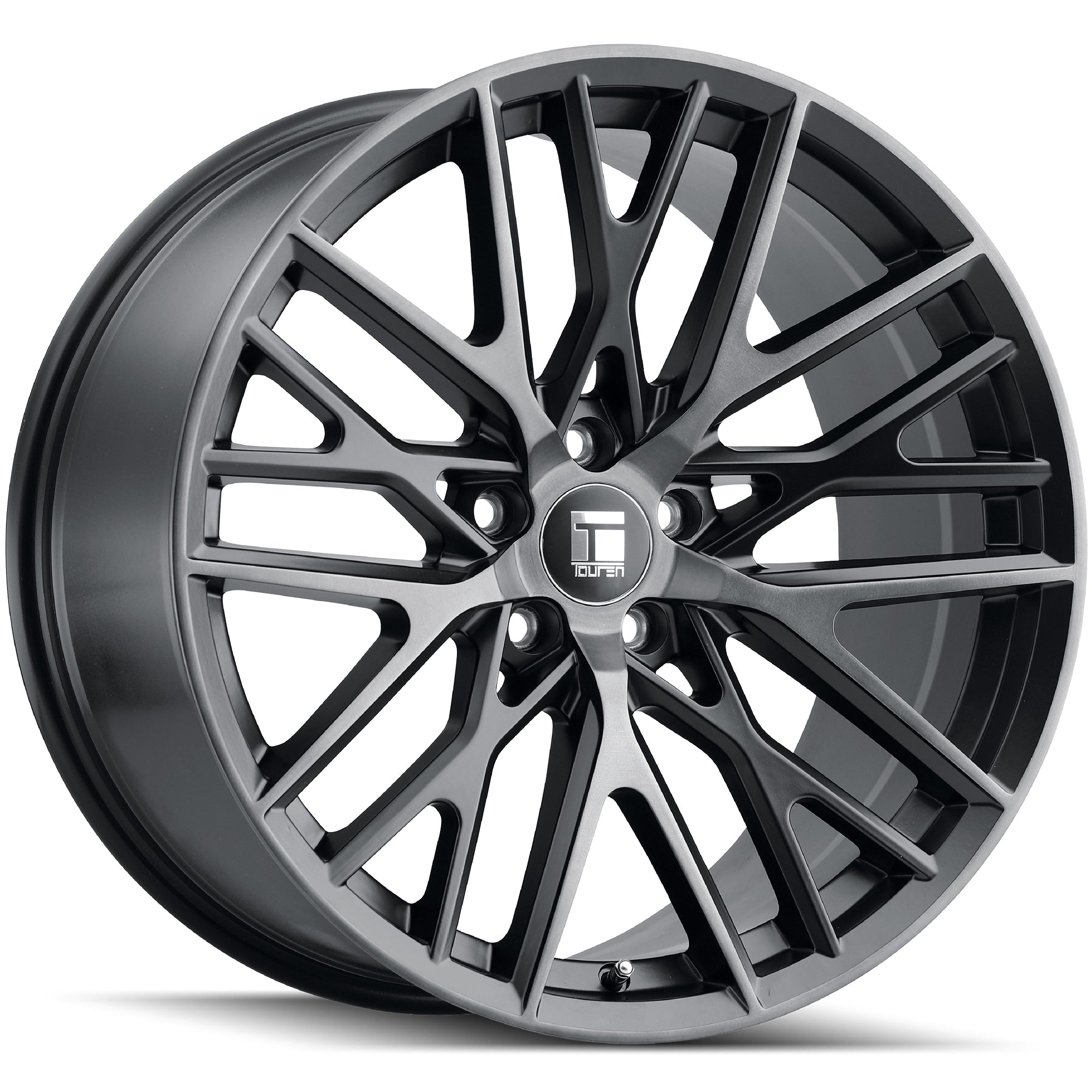 Touren TR91 Matte Black Brushed w/ Dark Tint - 18x8 | +35 | 5x108 | 63.5mm