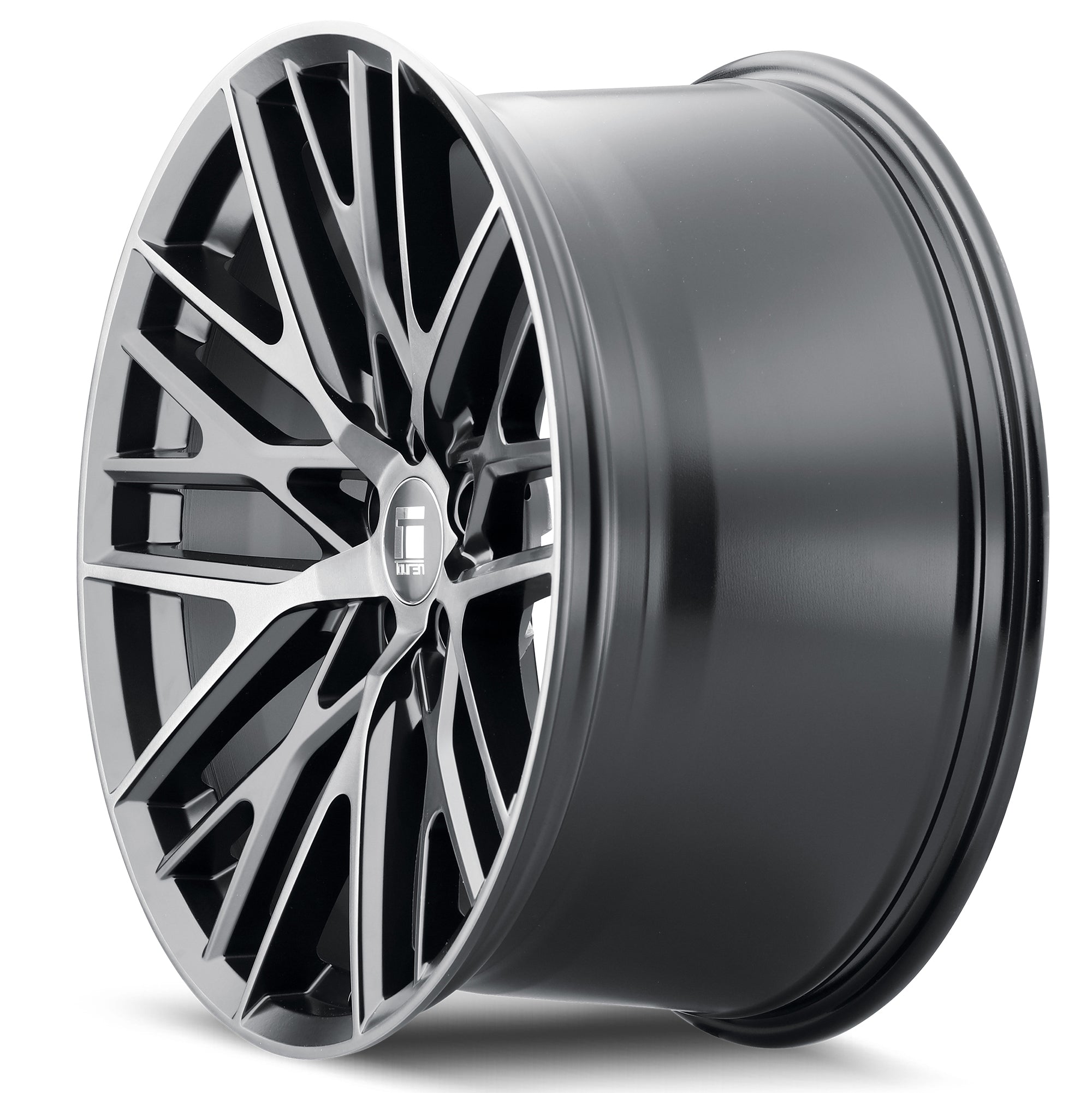 Touren TR91 Matte Black Brushed w/ Dark Tint - 18x8 | +35 | 5x108 | 63.5mm